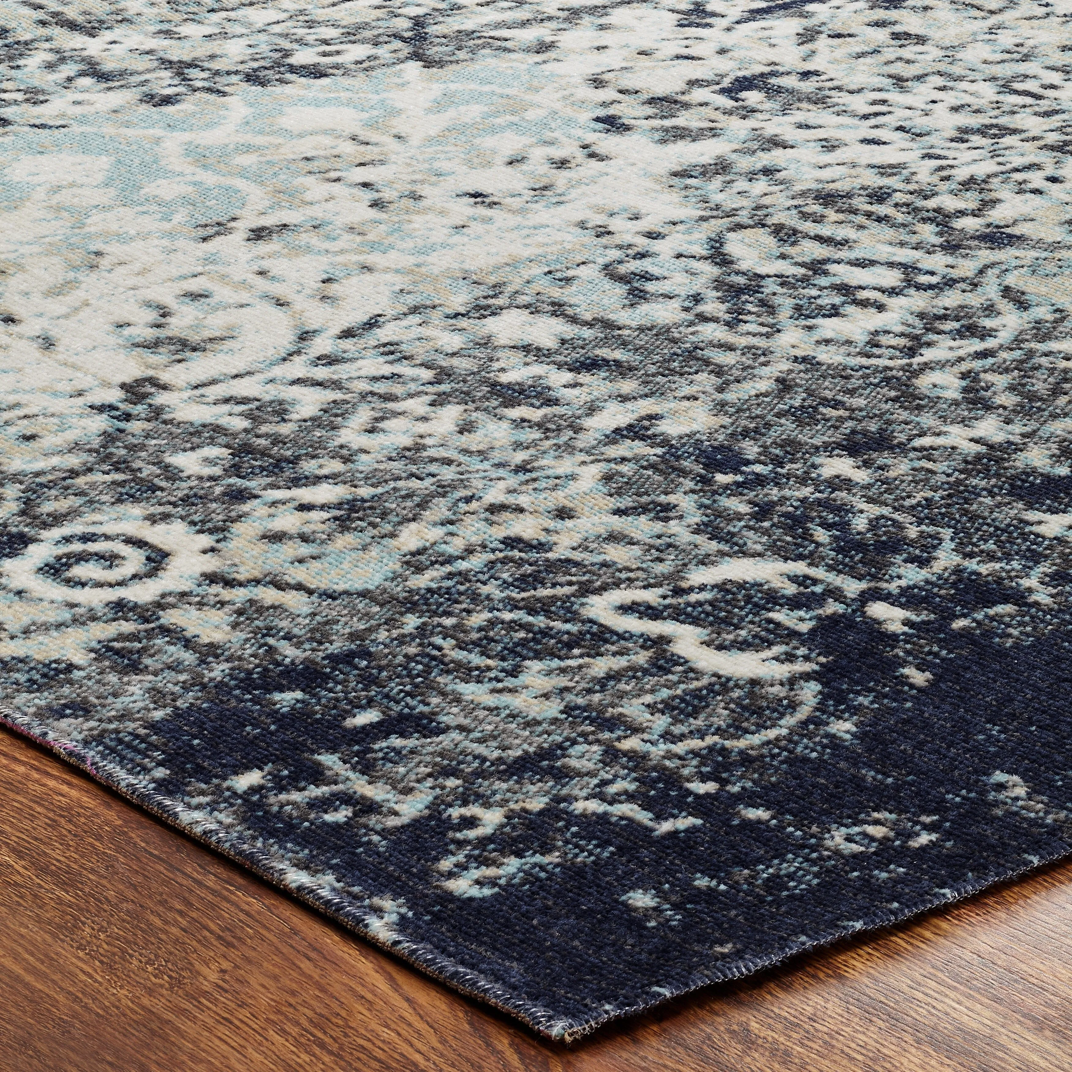 Modern Abstract Indoor/Outdoor Area Rug