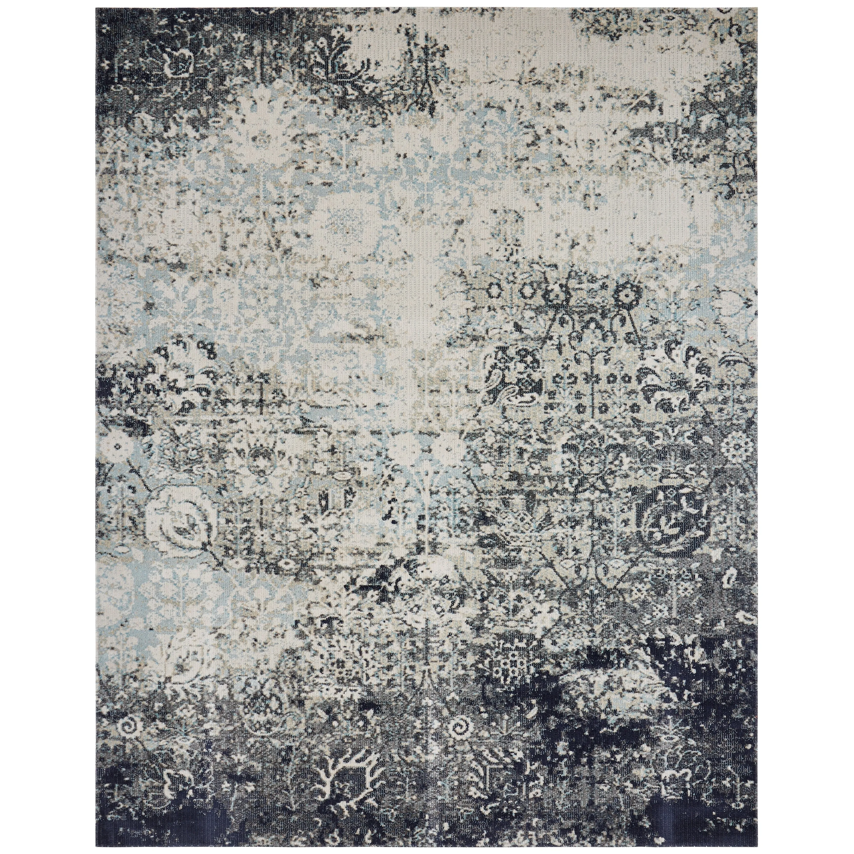 Modern Abstract Indoor/Outdoor Area Rug