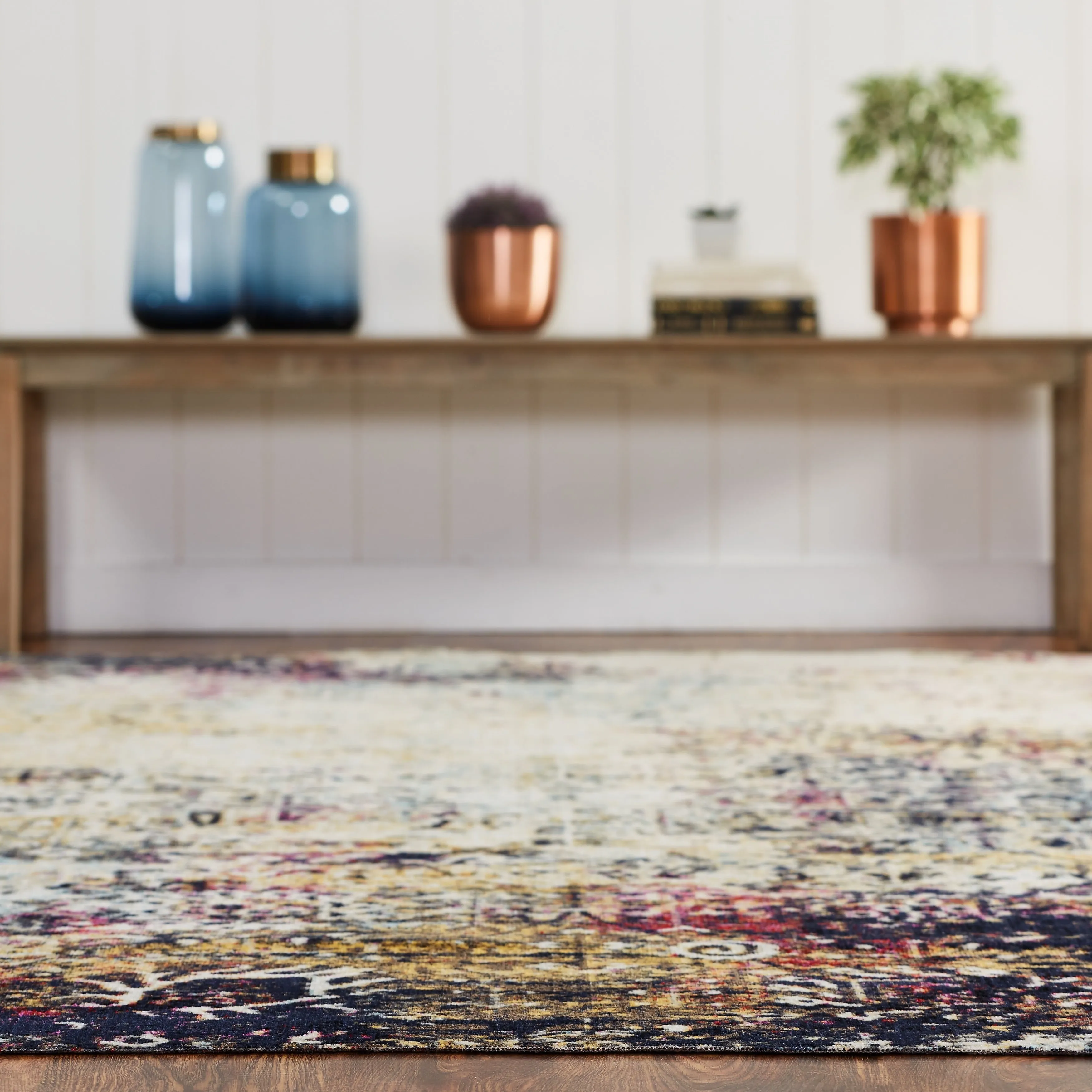 Modern Abstract Indoor/Outdoor Area Rug