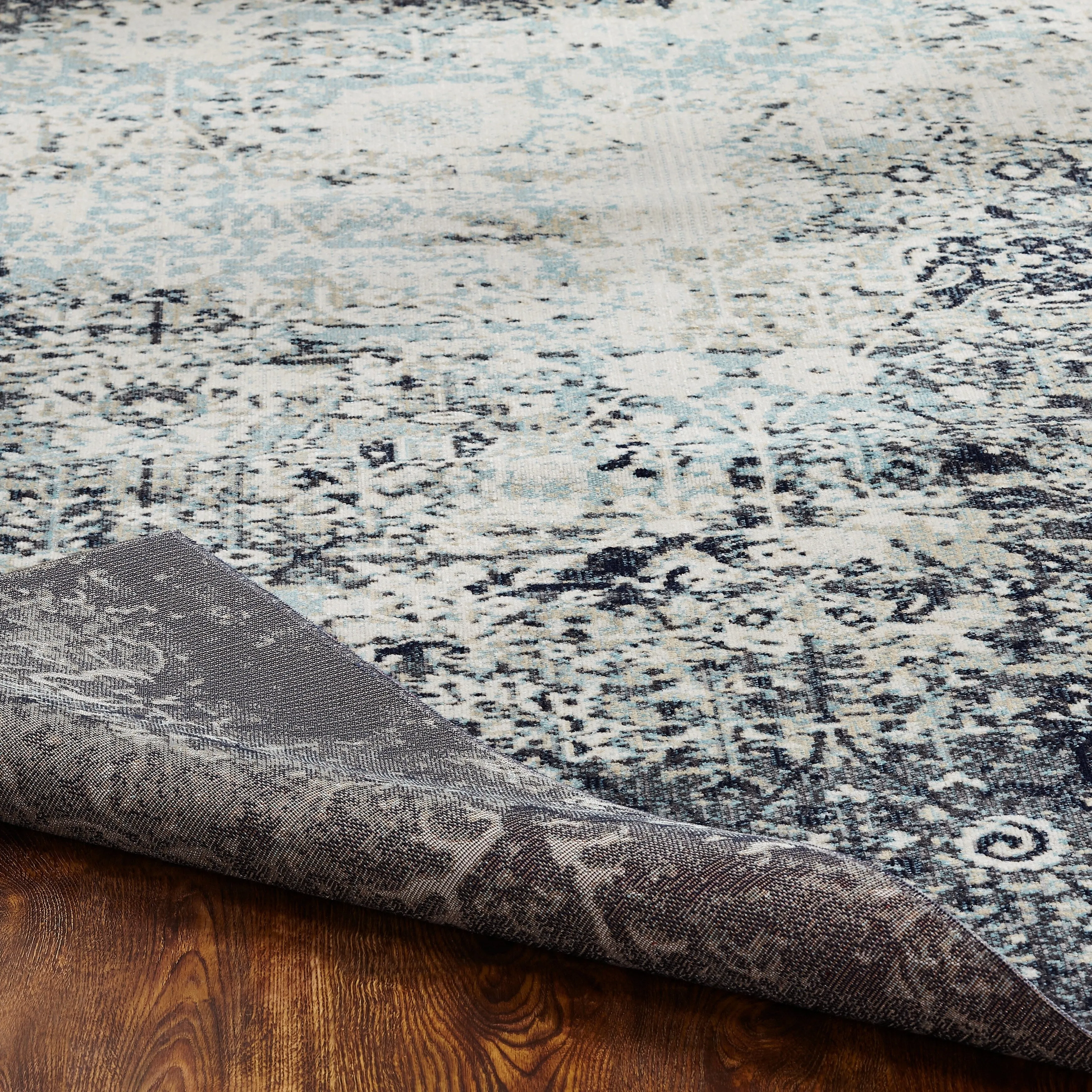 Modern Abstract Indoor/Outdoor Area Rug