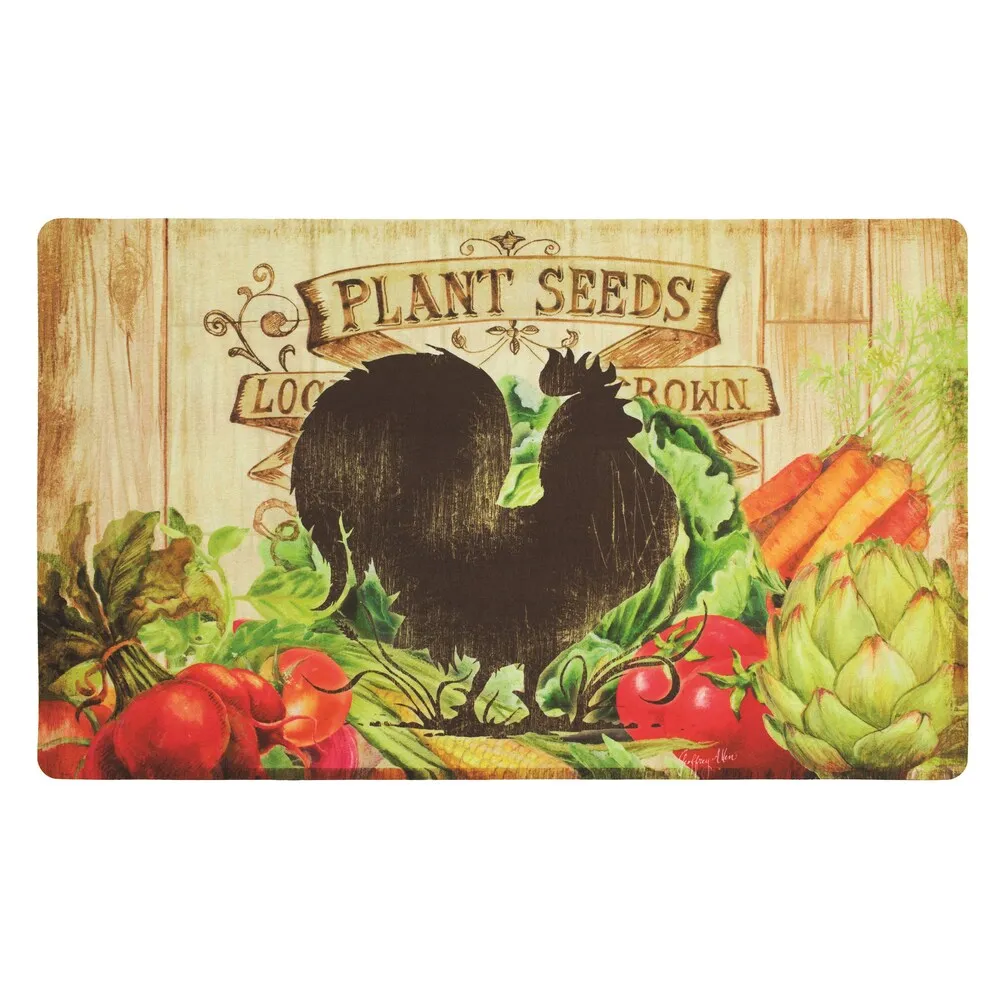 Mohawk Comfort Mat Farm Friends Rooster - 1'6 x 2'6