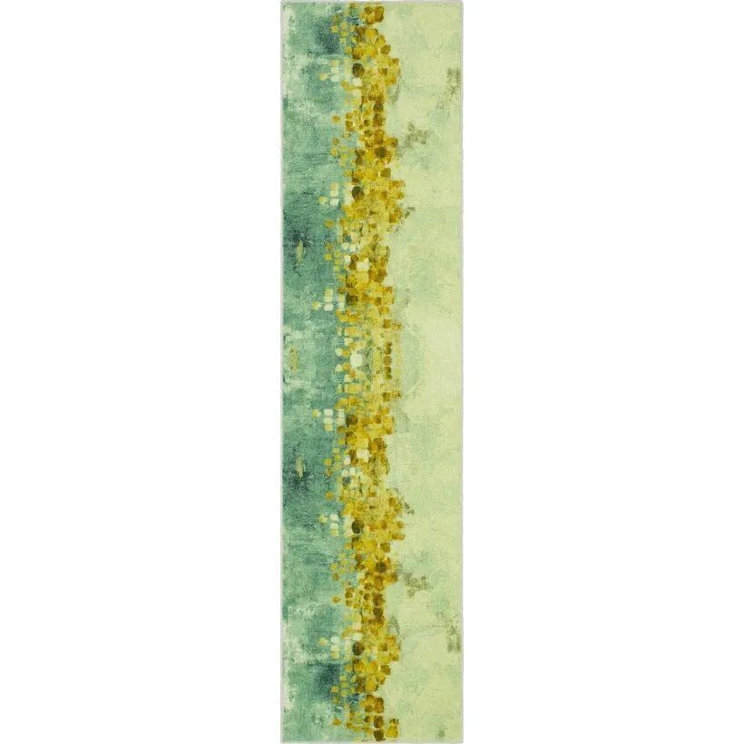 Mohawk Home Dancing Stars Neutral Abstract Watercolor Area Rug