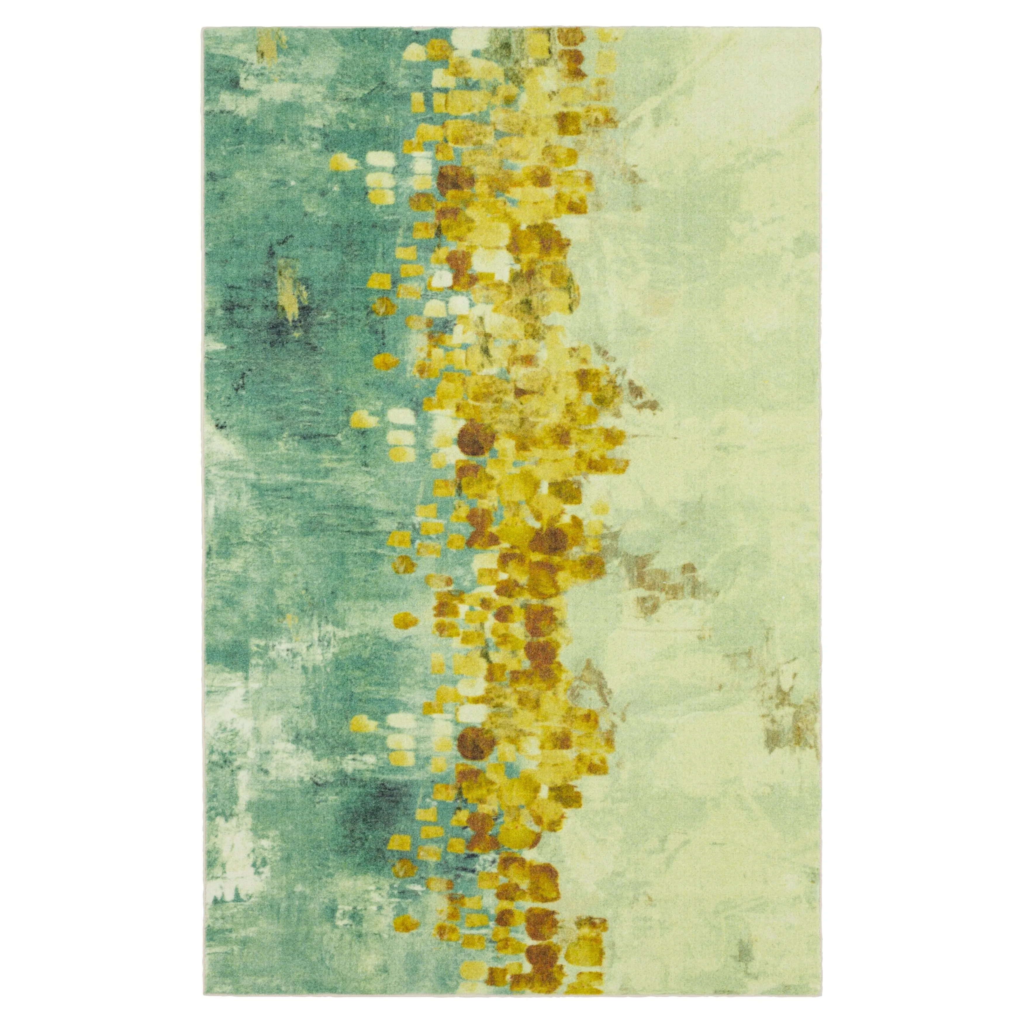 Mohawk Home Dancing Stars Neutral Abstract Watercolor Area Rug