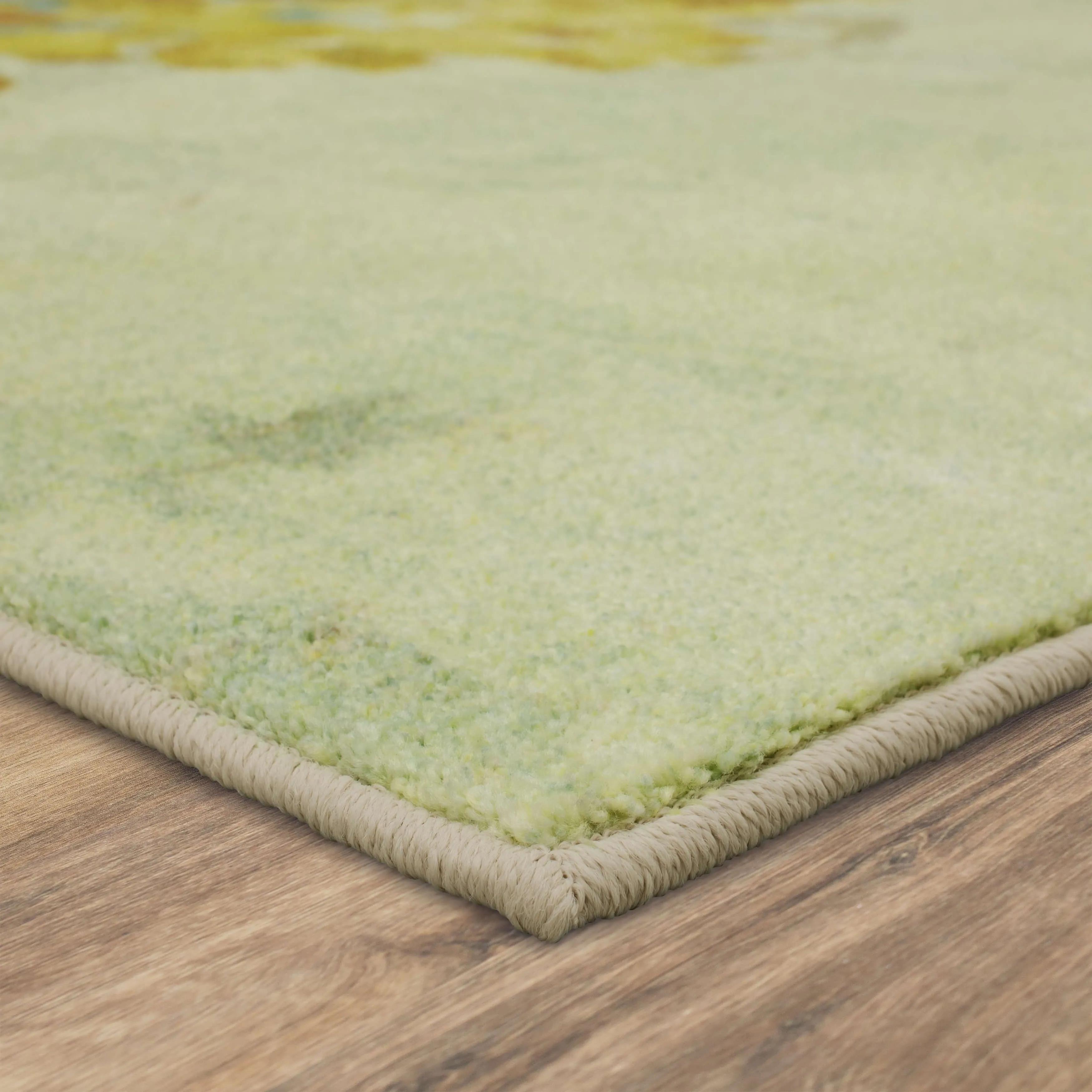 Mohawk Home Dancing Stars Neutral Abstract Watercolor Area Rug