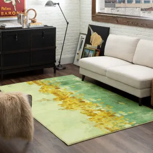 Mohawk Home Dancing Stars Neutral Abstract Watercolor Area Rug