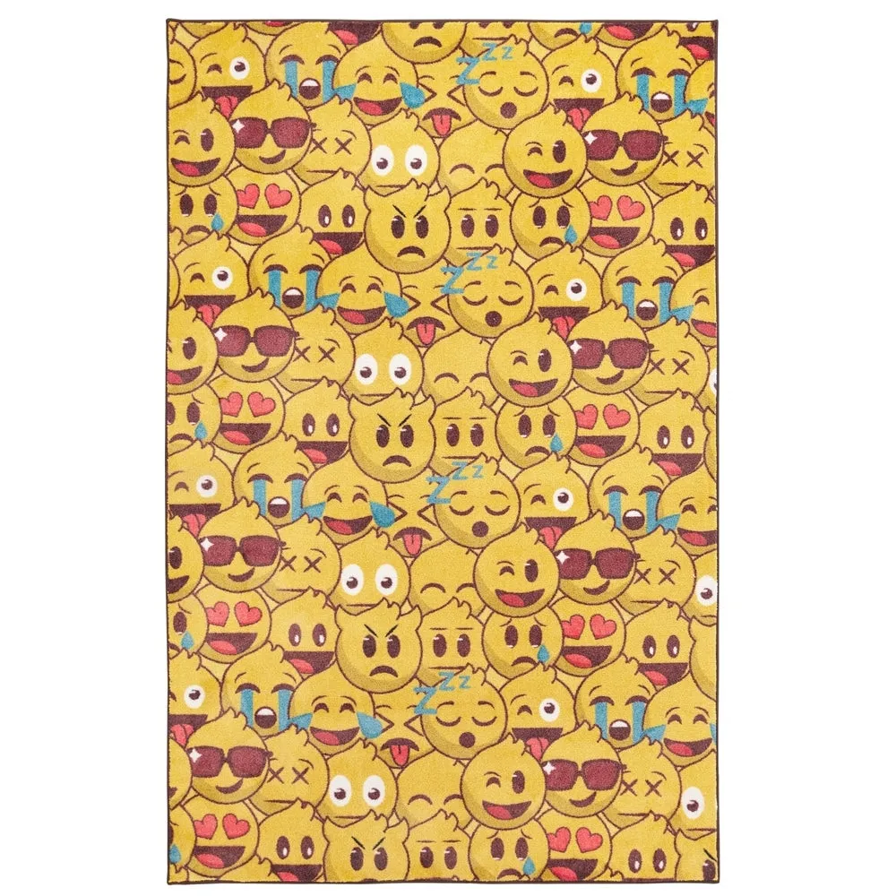 Mohawk Home Emoji Play Kids Area Rug