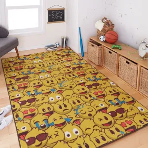 Mohawk Home Emoji Play Kids Area Rug