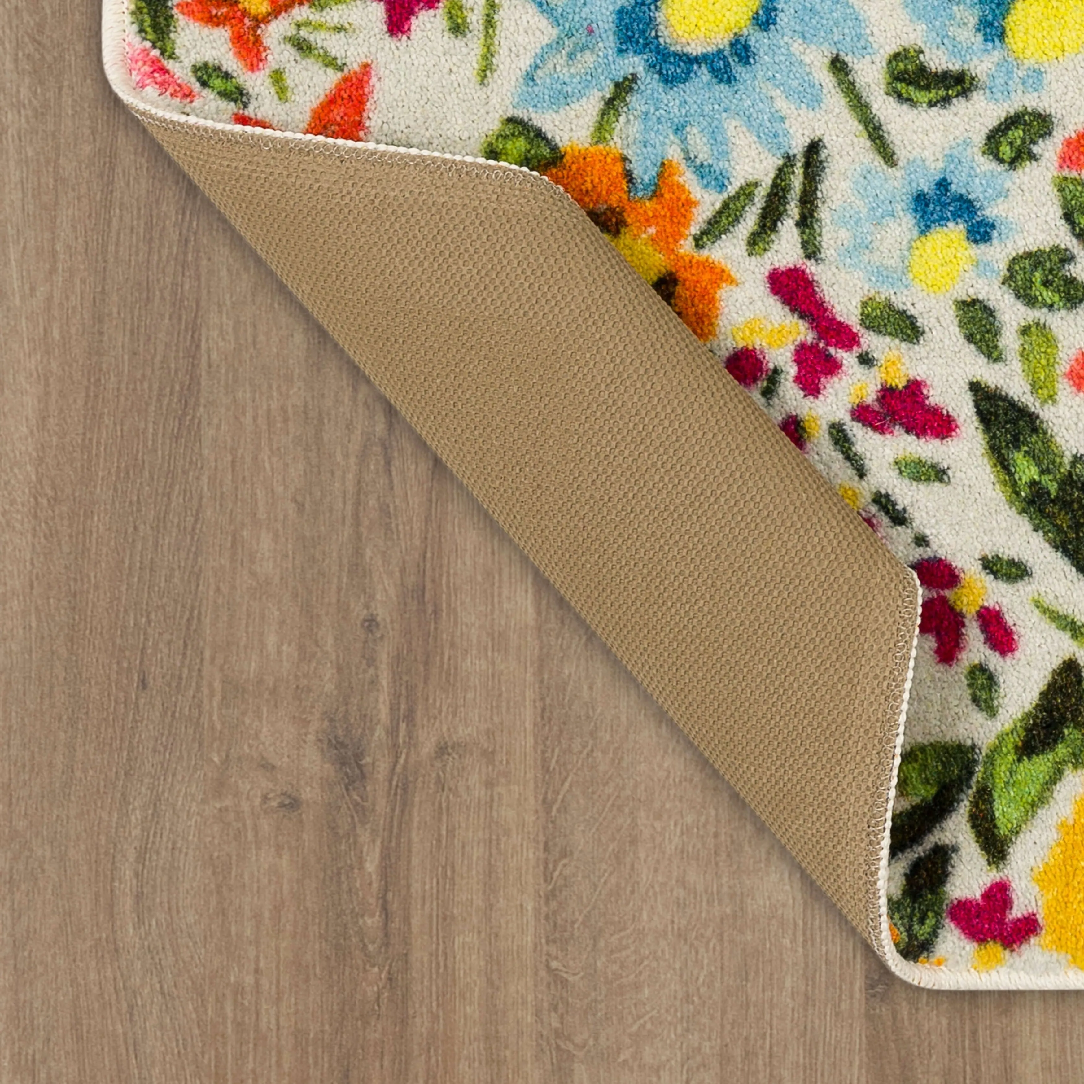 Mohawk Home Flower Field Holiday Accent Kitchen Mat