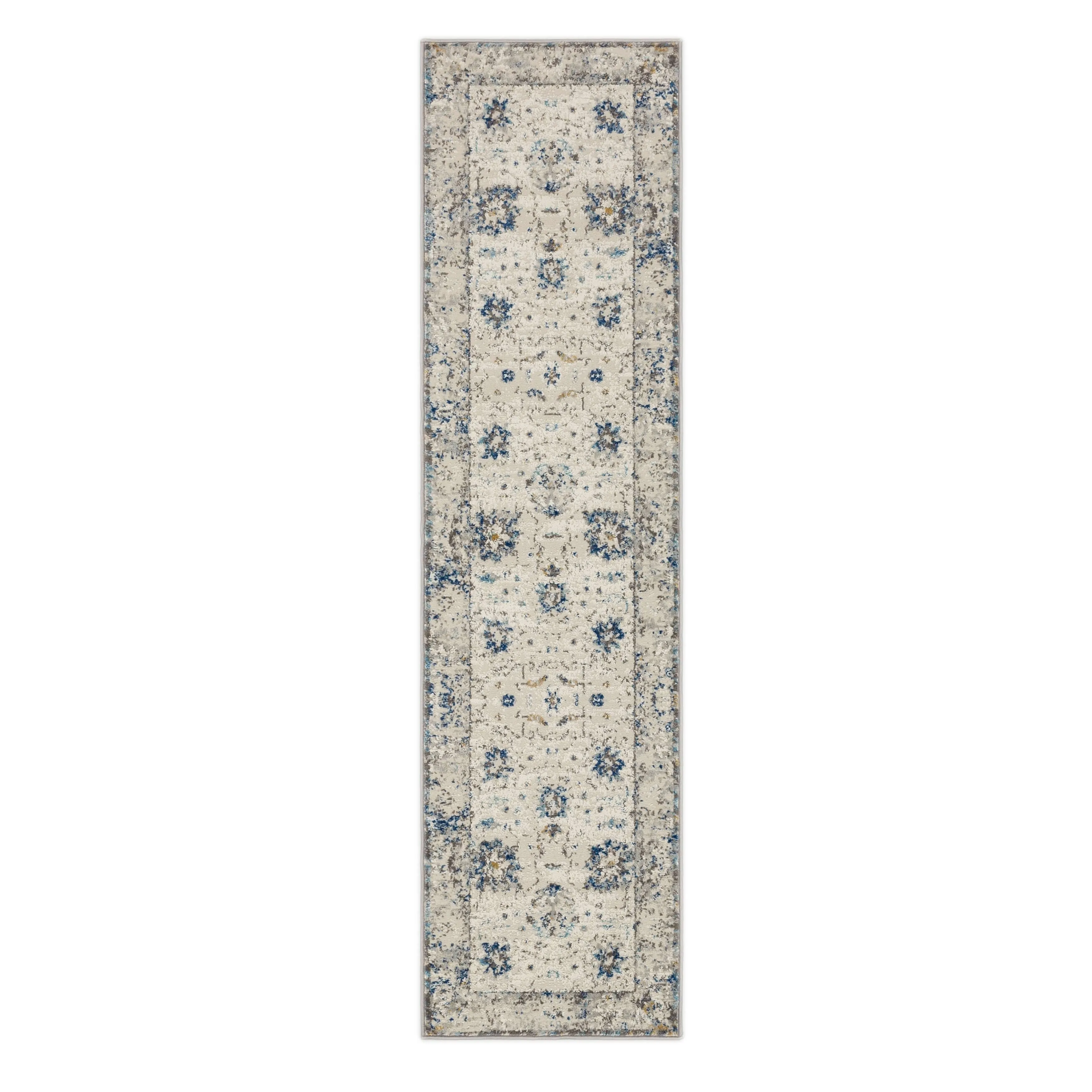 Mohawk Home Fredia Floral Ornamental Woven Area Rug