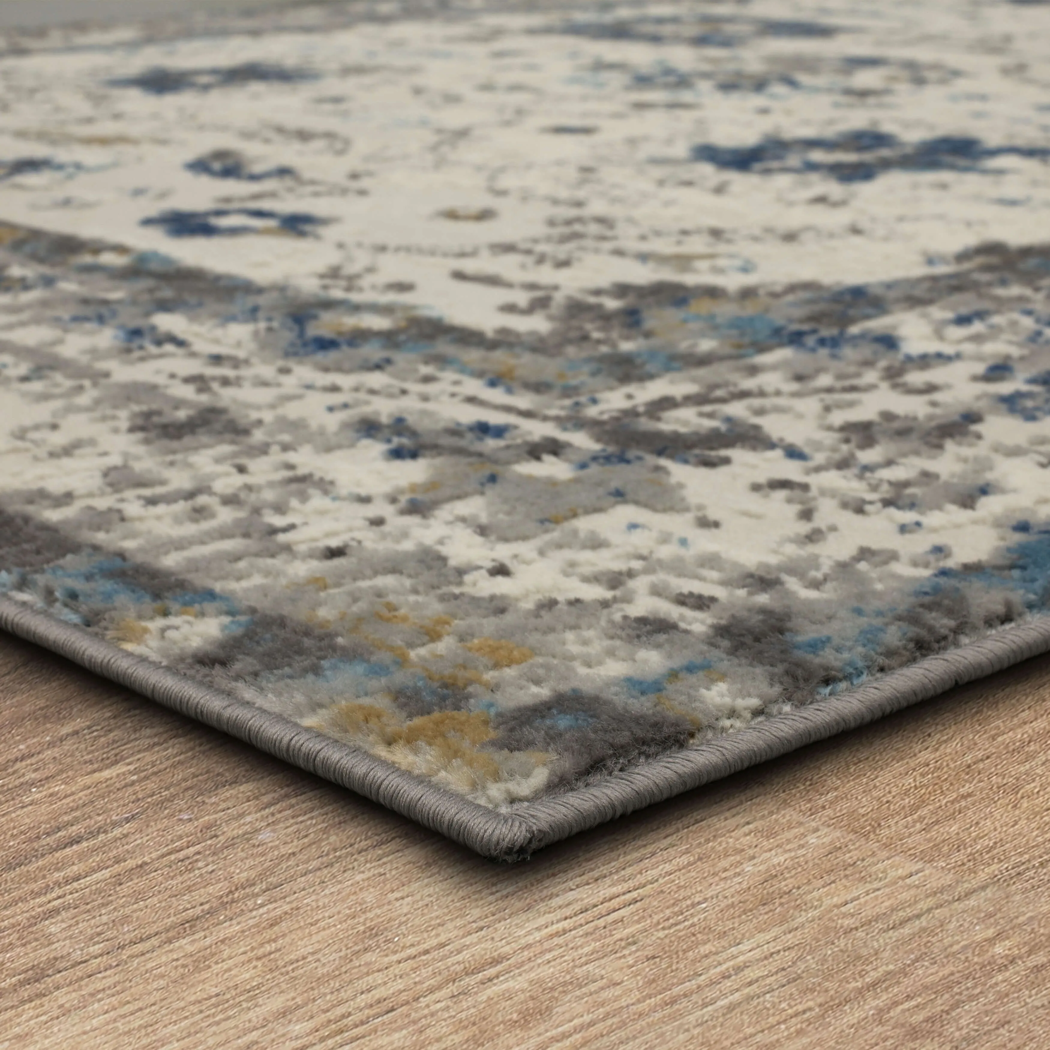 Mohawk Home Fredia Floral Ornamental Woven Area Rug