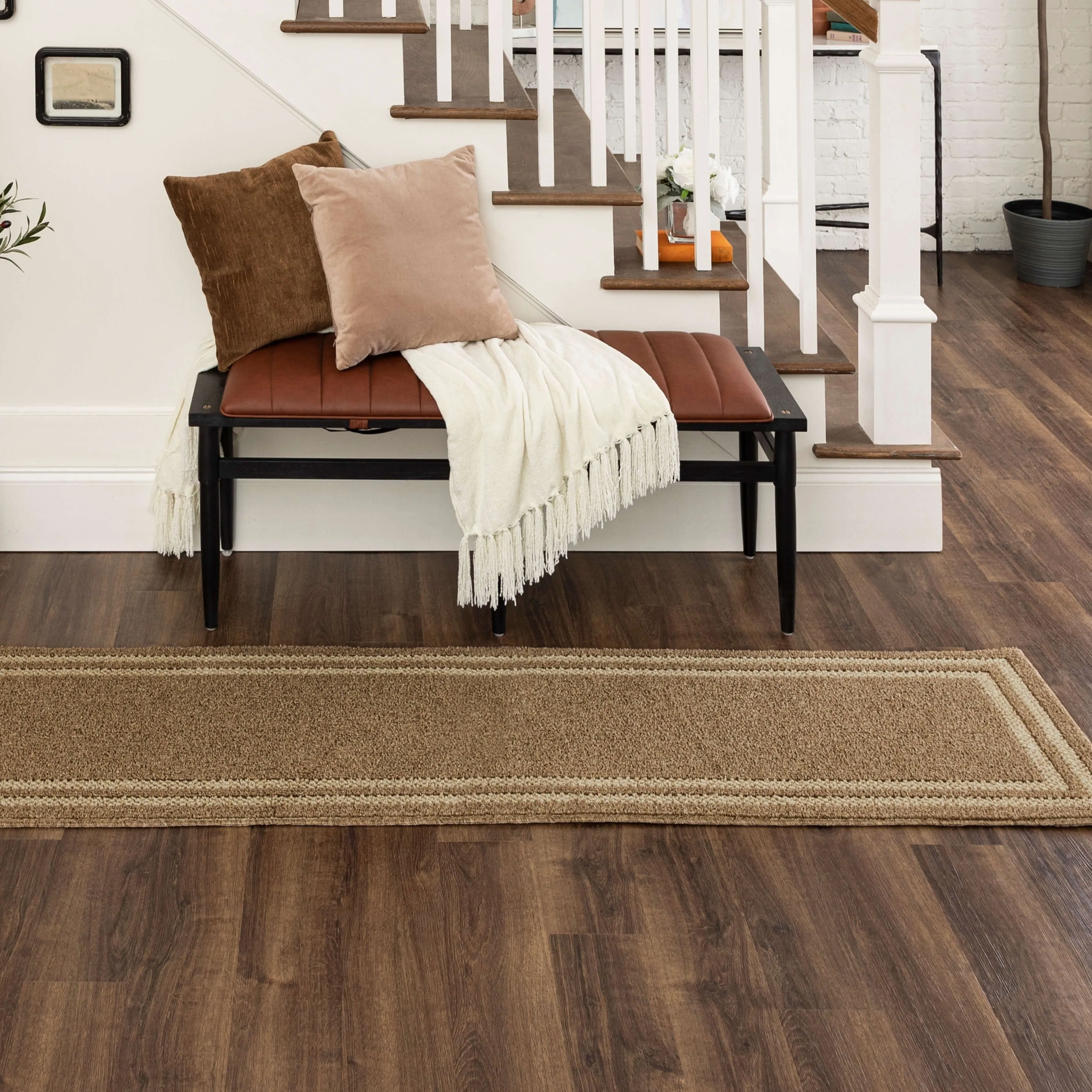 Mohawk Home Hall Border Area Rug