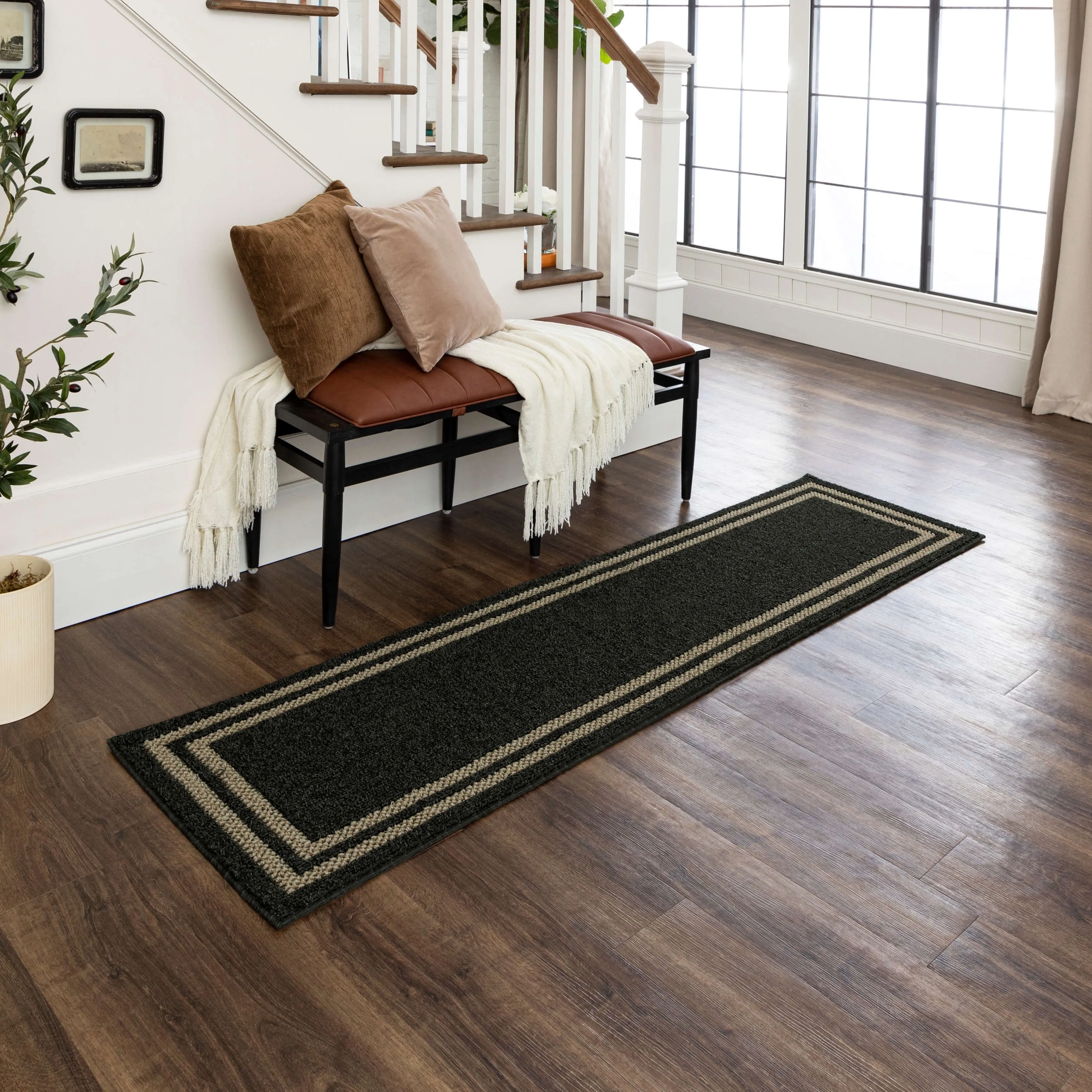 Mohawk Home Hall Border Area Rug