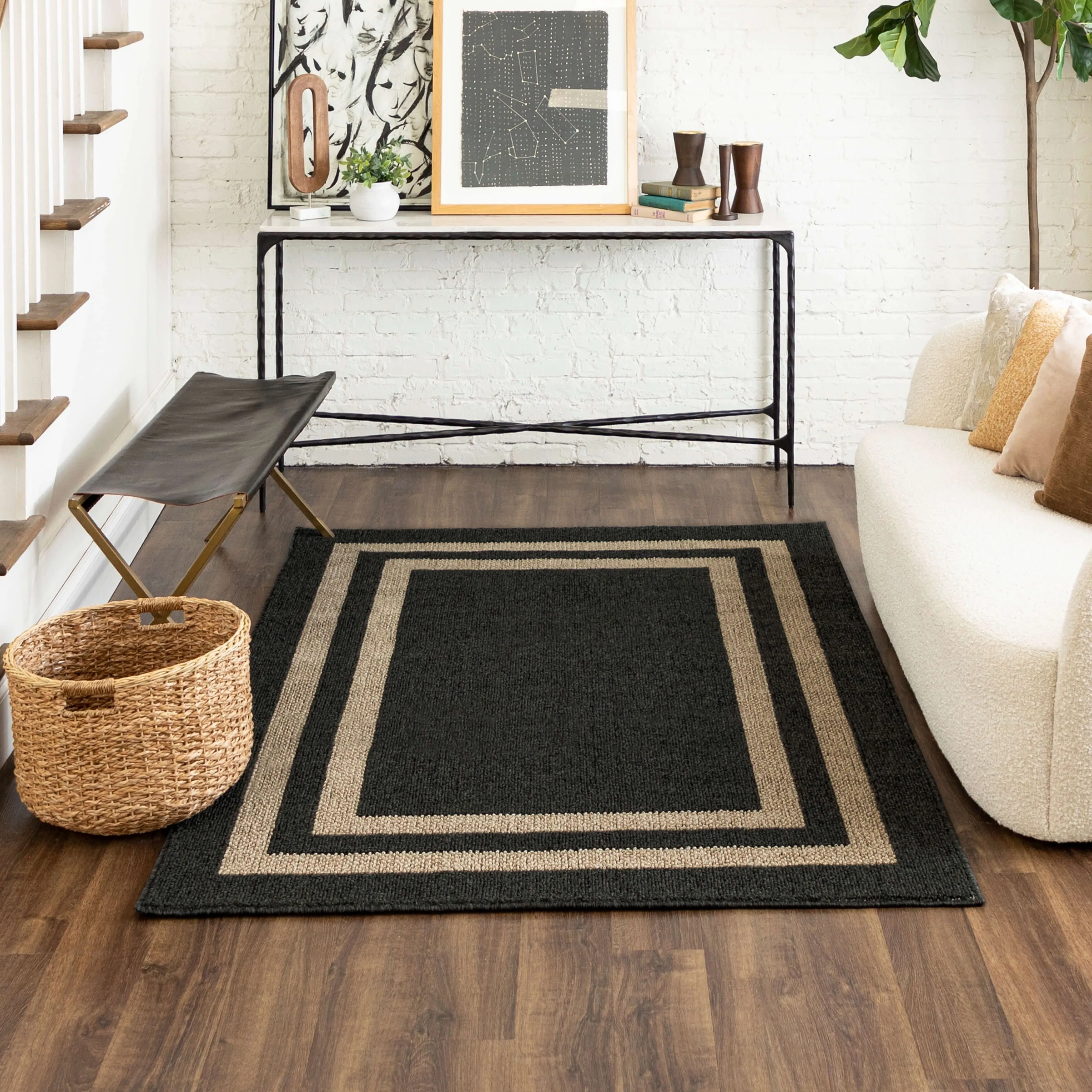 Mohawk Home Hall Border Area Rug