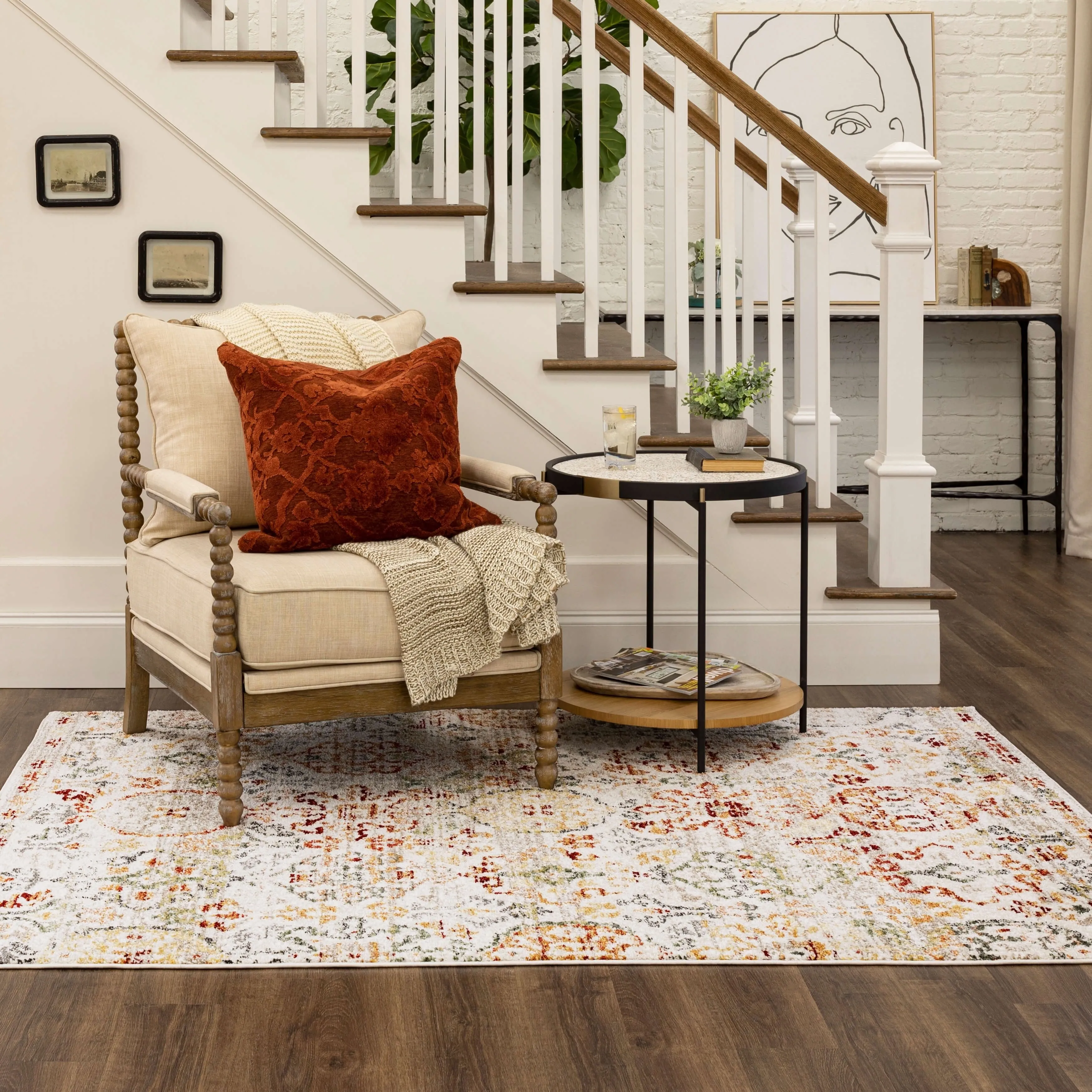 Mohawk Home Hancock Ornamental Area Rug