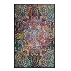 Mohawk Home Joliet Boho Floral Medallion Area Rug