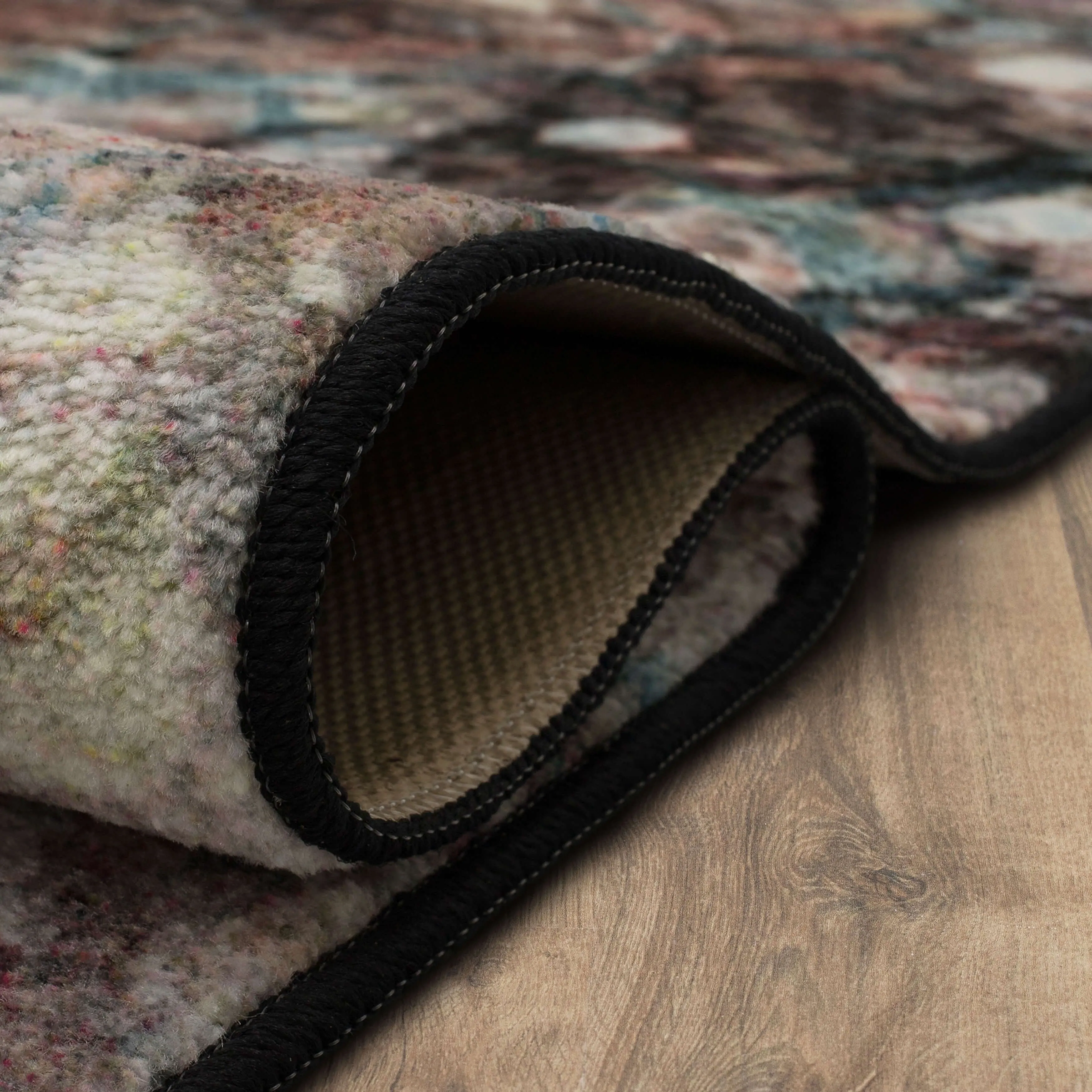 Mohawk Home Layered Marble Abstract Area Rug