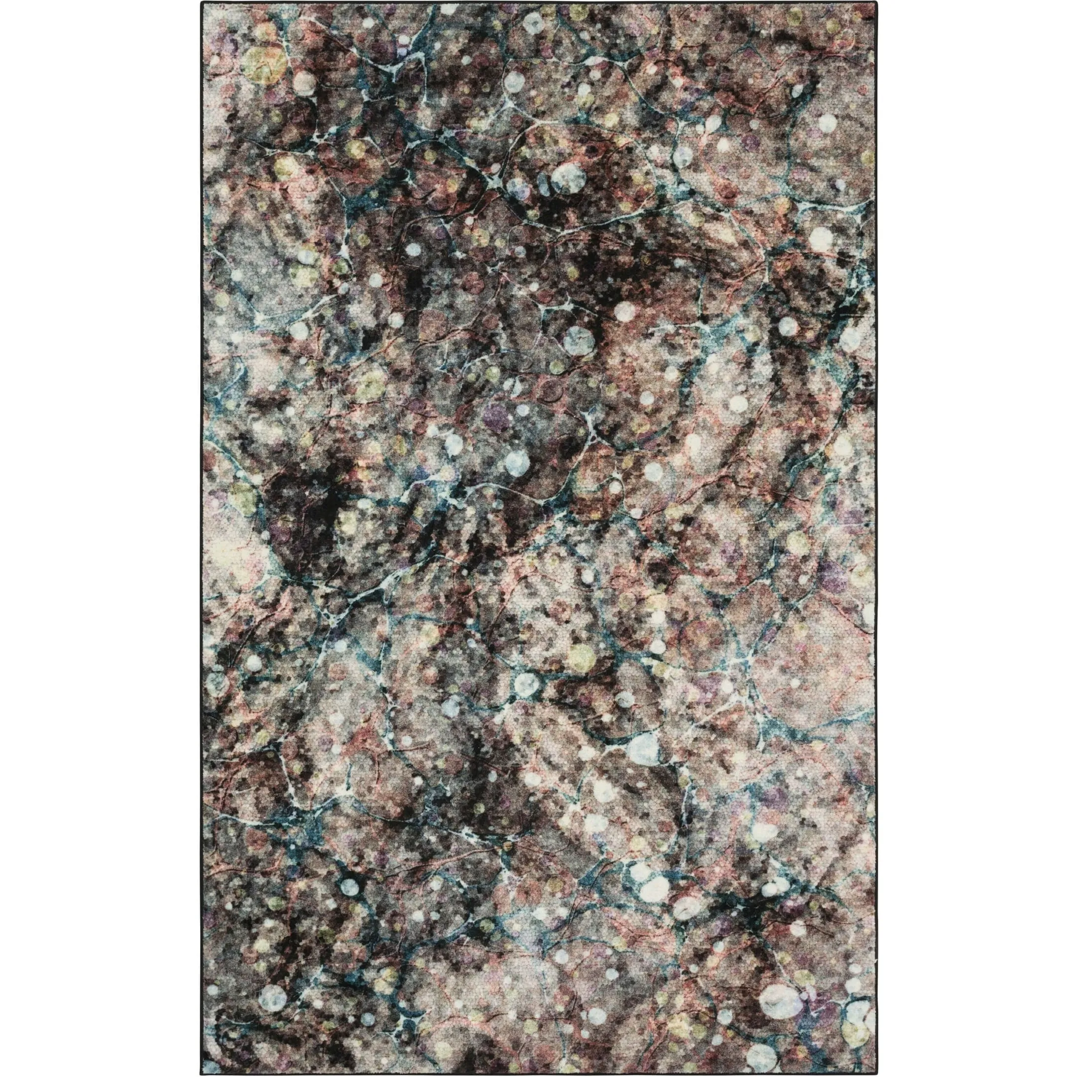 Mohawk Home Layered Marble Abstract Area Rug
