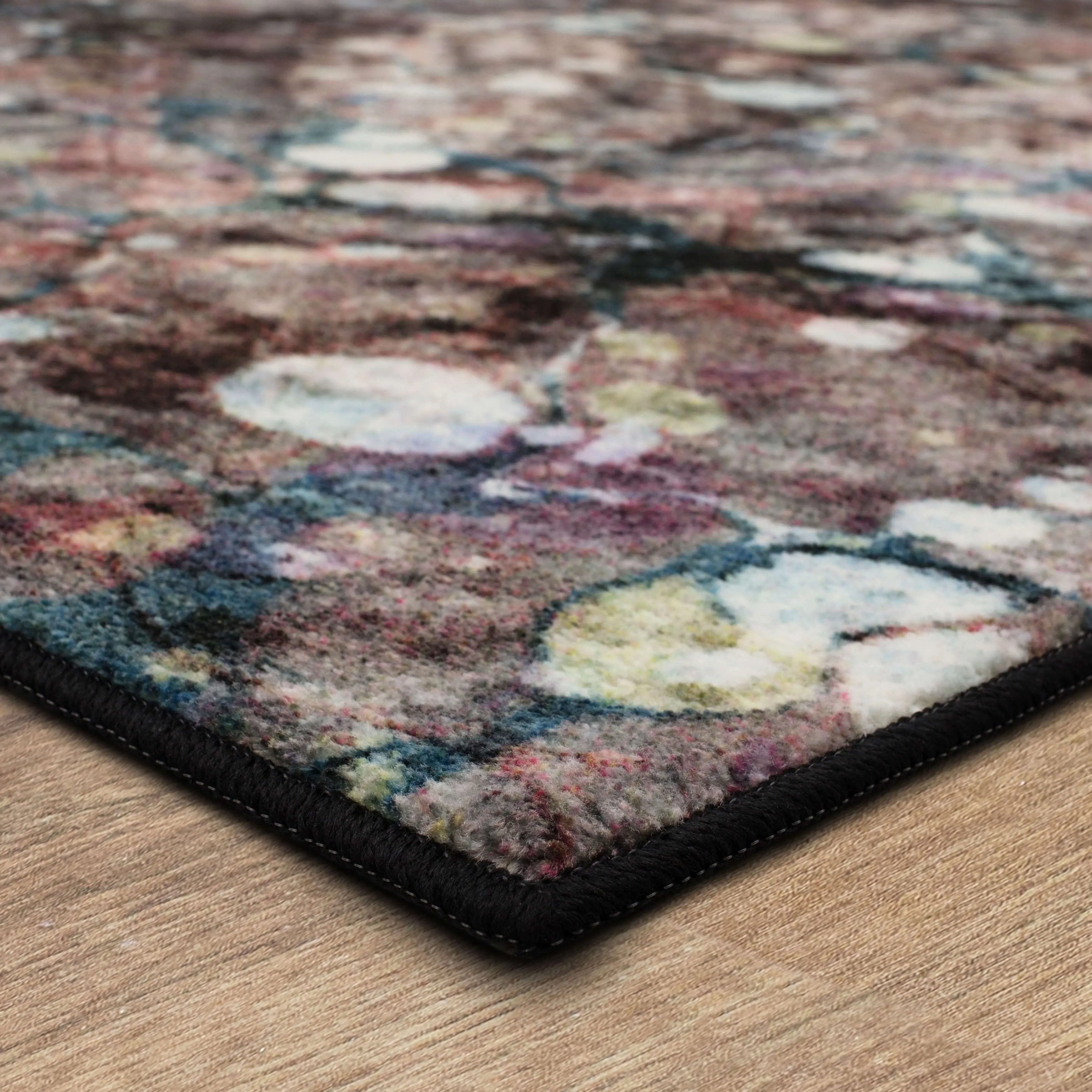 Mohawk Home Layered Marble Abstract Area Rug