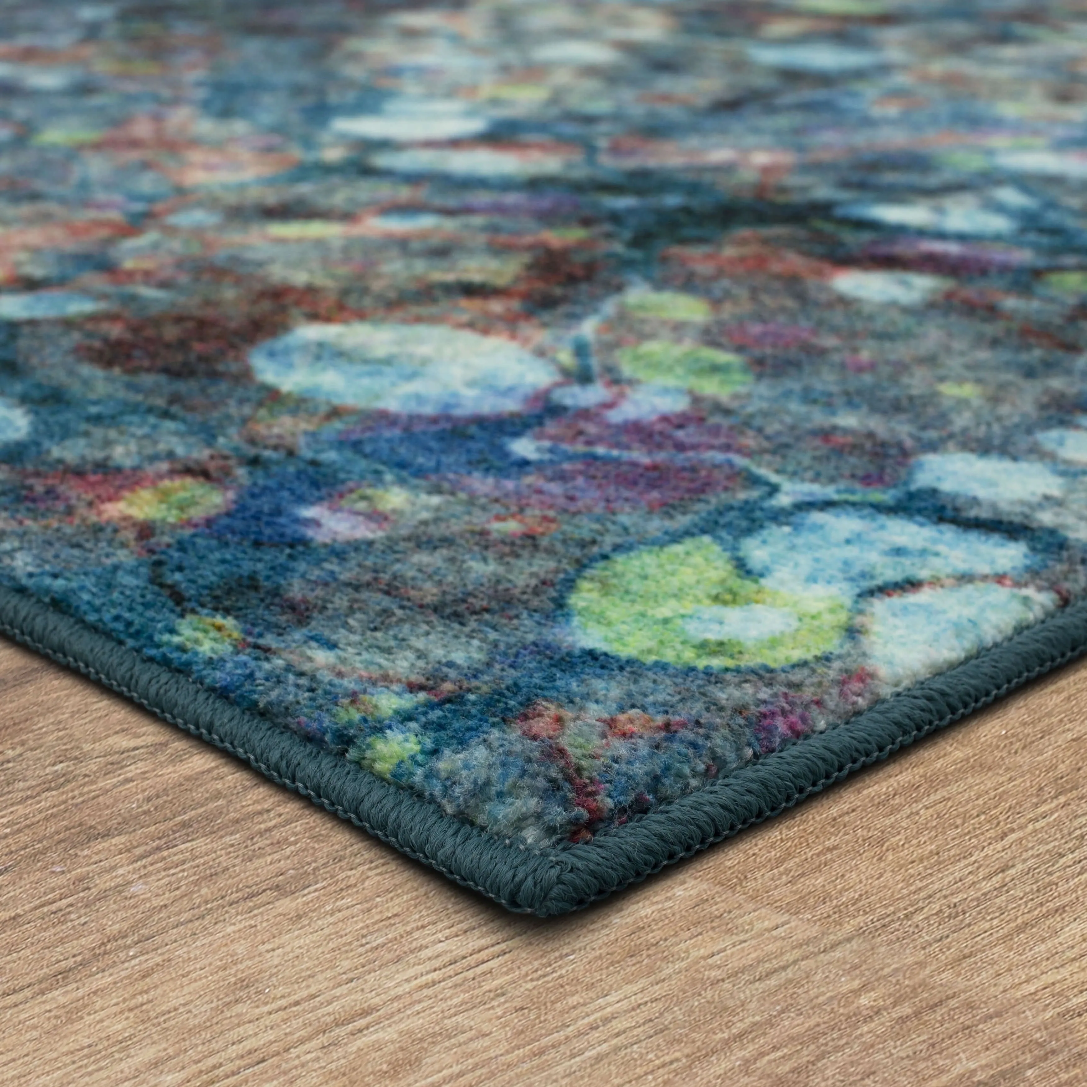 Mohawk Home Layered Marble Abstract Area Rug
