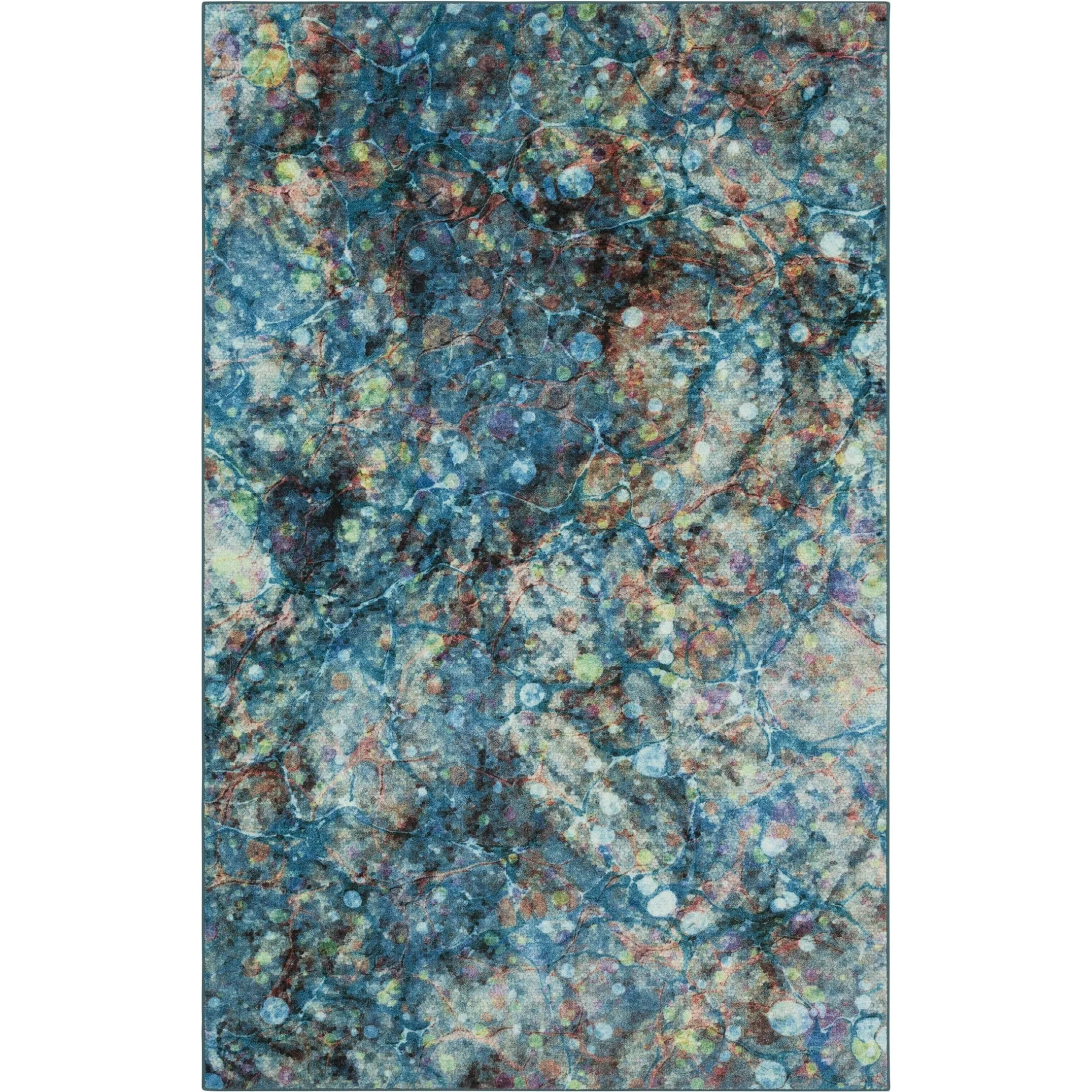 Mohawk Home Layered Marble Abstract Area Rug
