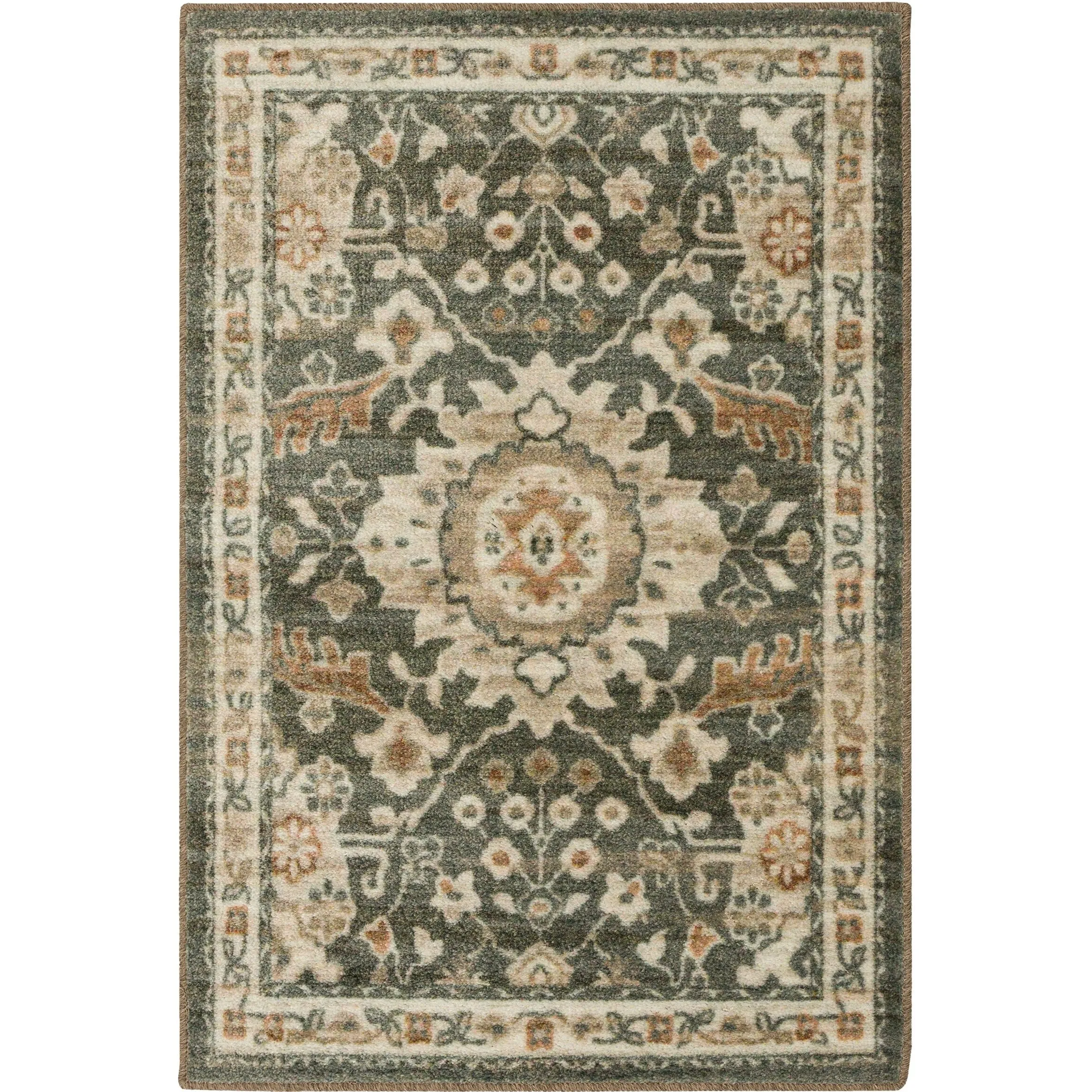 Mohawk Home Marshall Traditional Floral Ornamental Area Rug