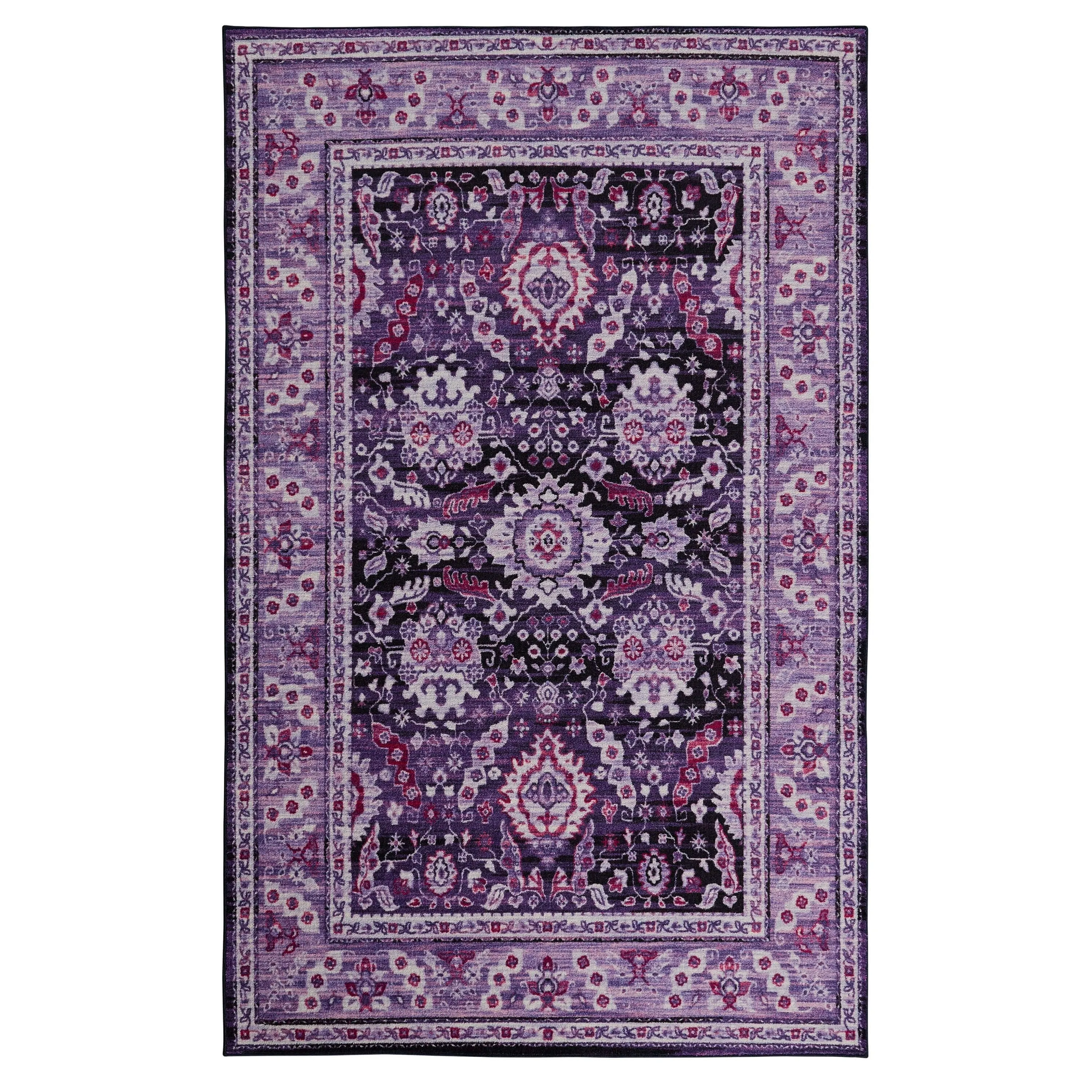 Mohawk Home Marshall Traditional Floral Ornamental Area Rug