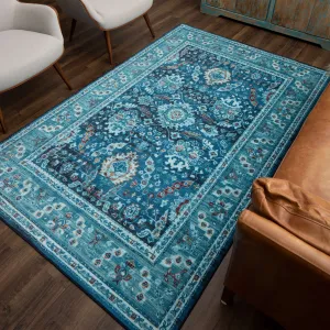 Mohawk Home Marshall Traditional Floral Ornamental Area Rug