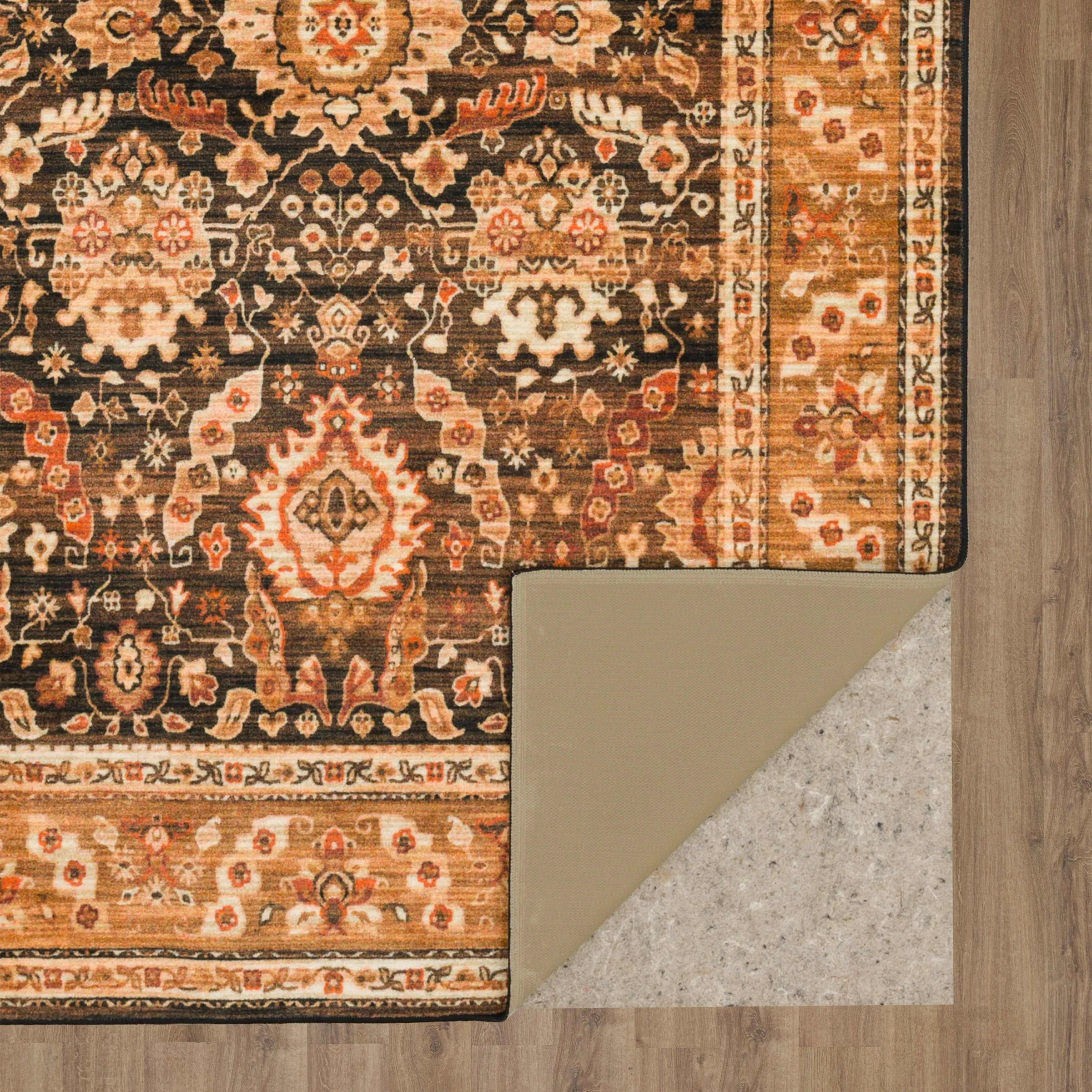 Mohawk Home Marshall Traditional Floral Ornamental Area Rug