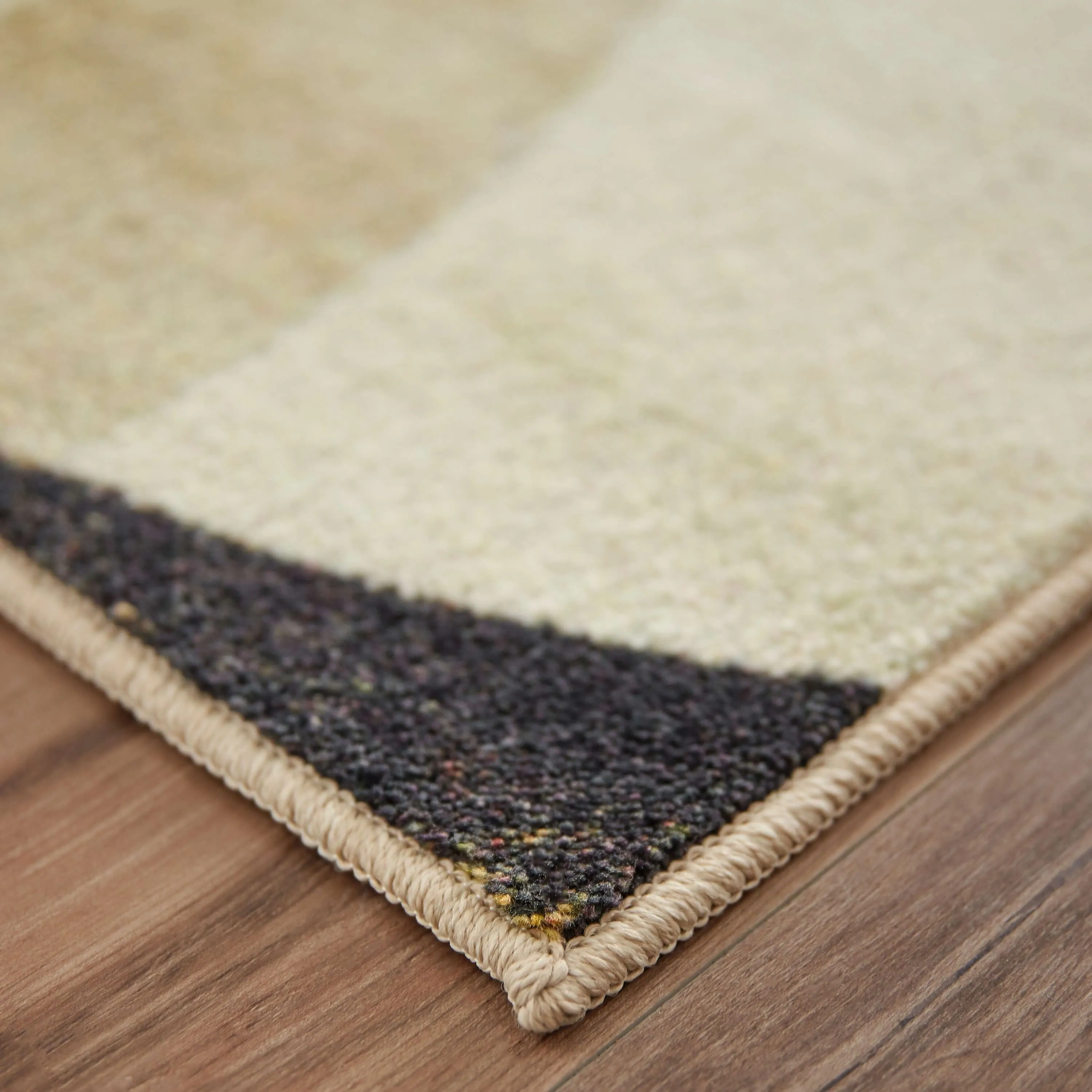 Mohawk Home Mirrored Rings Abstract Area Rug