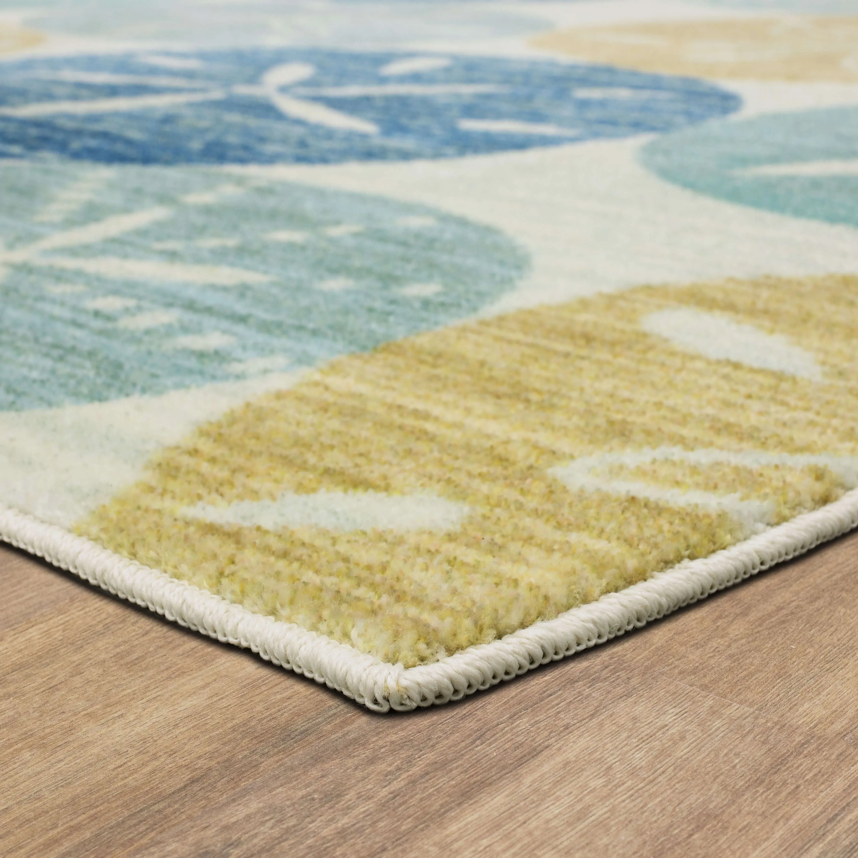 Mohawk home Multi Sand Dollar Tan Area Rug