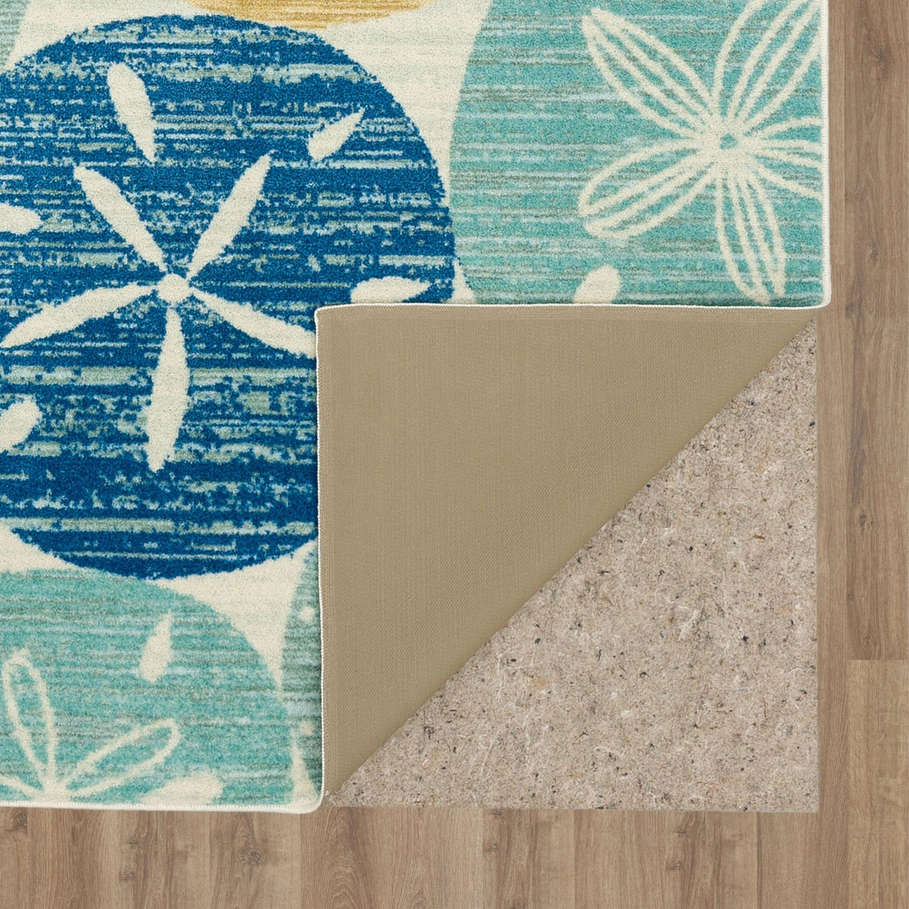 Mohawk home Multi Sand Dollar Tan Area Rug