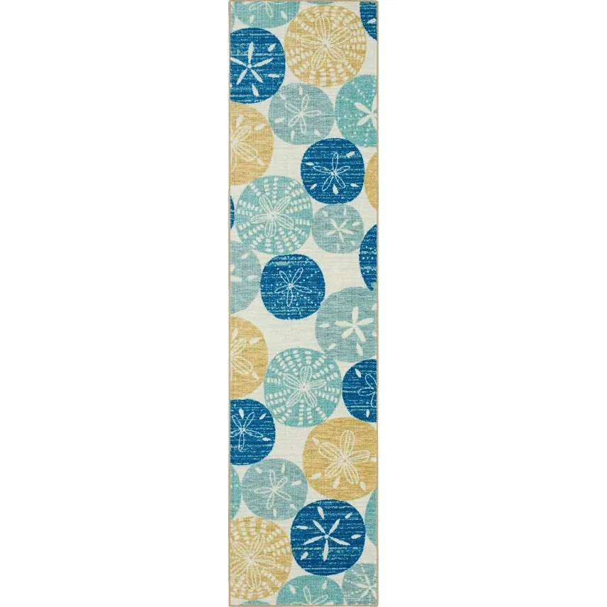 Mohawk home Multi Sand Dollar Tan Area Rug