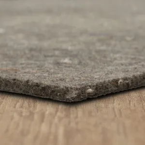 Mohawk Home Non Slip Rug Pad 3/8 Inch Thick Felt Cushion Reversible - Grey