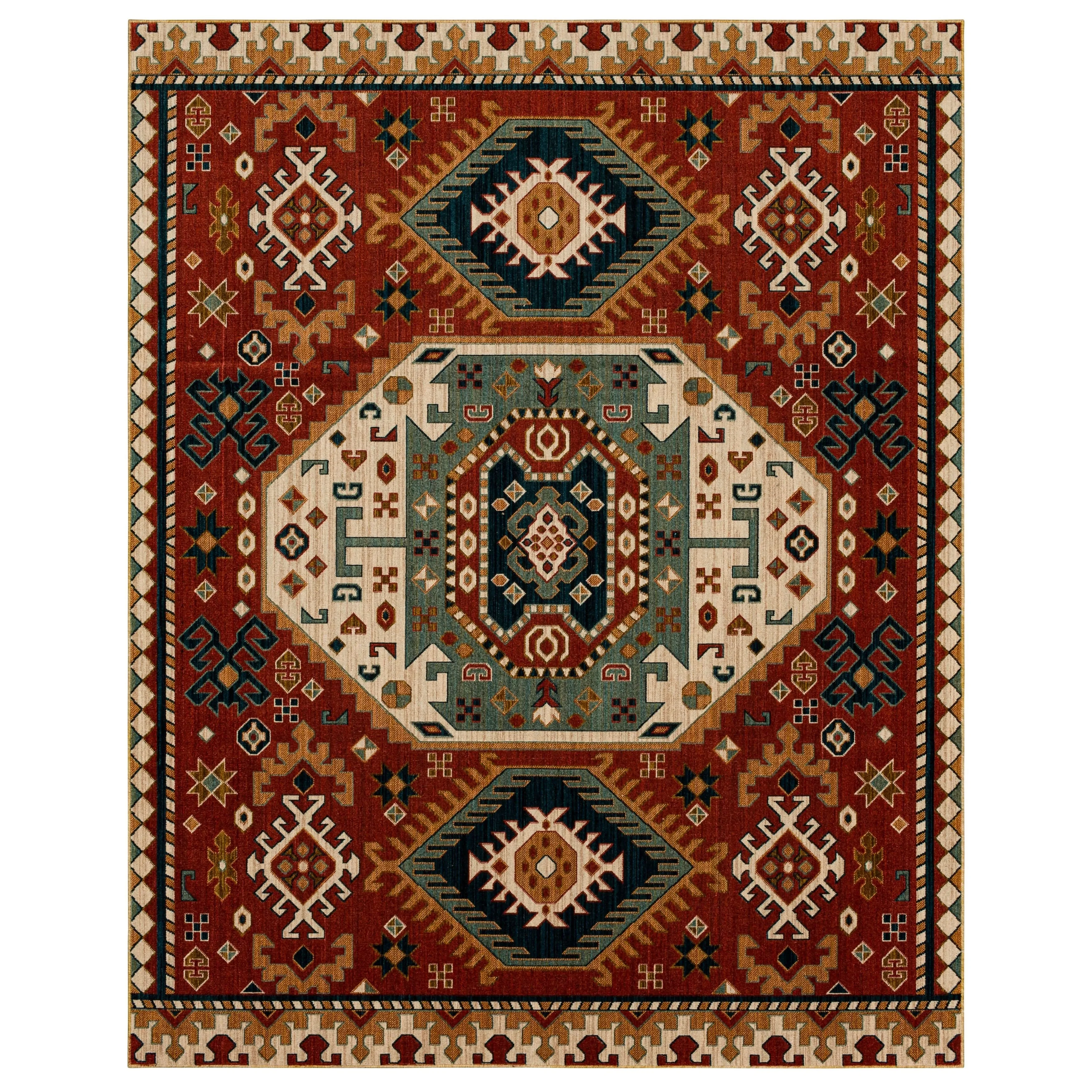 Mohawk Home Oakpoint Ornamental Medallion Area Rug