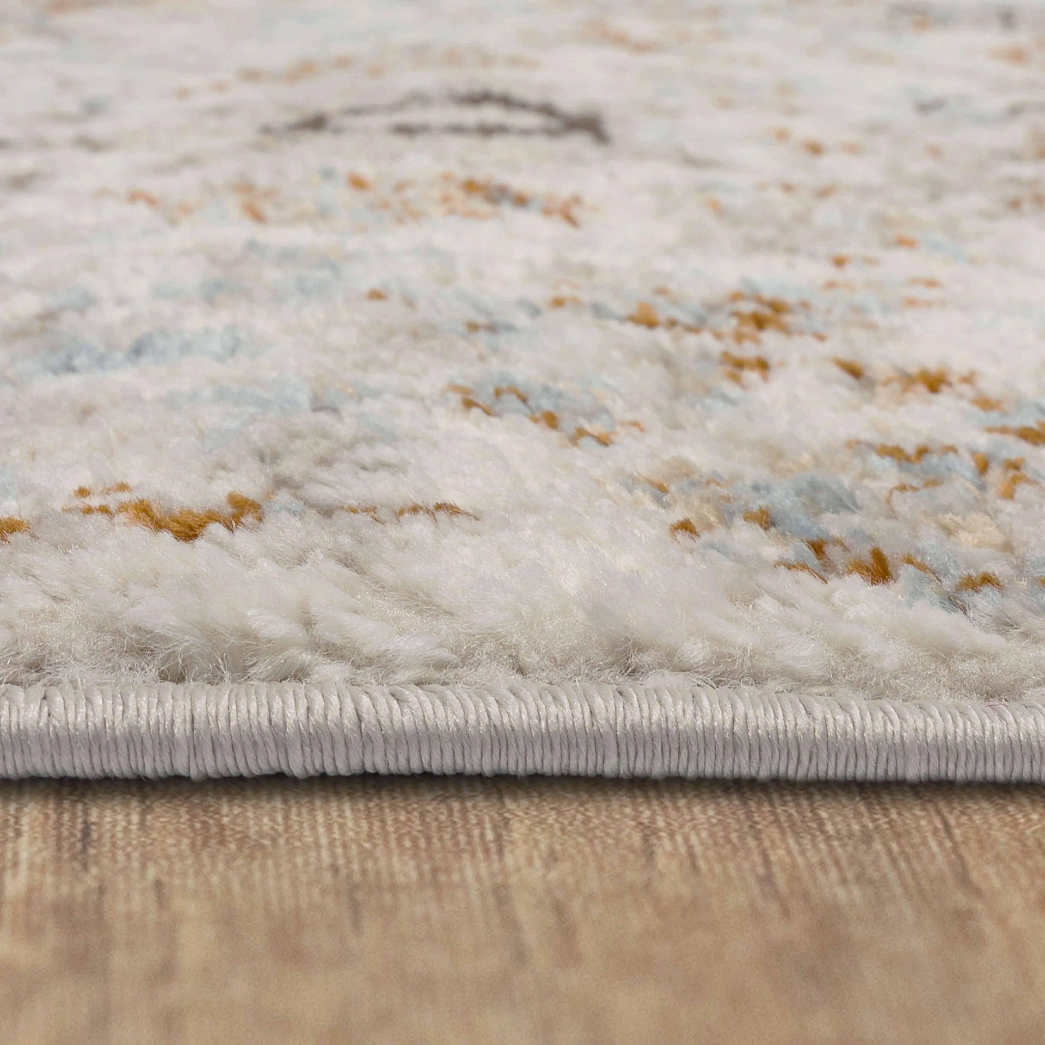 Mohawk Home Paris Floral Ornamental Medallion Woven Area Rug