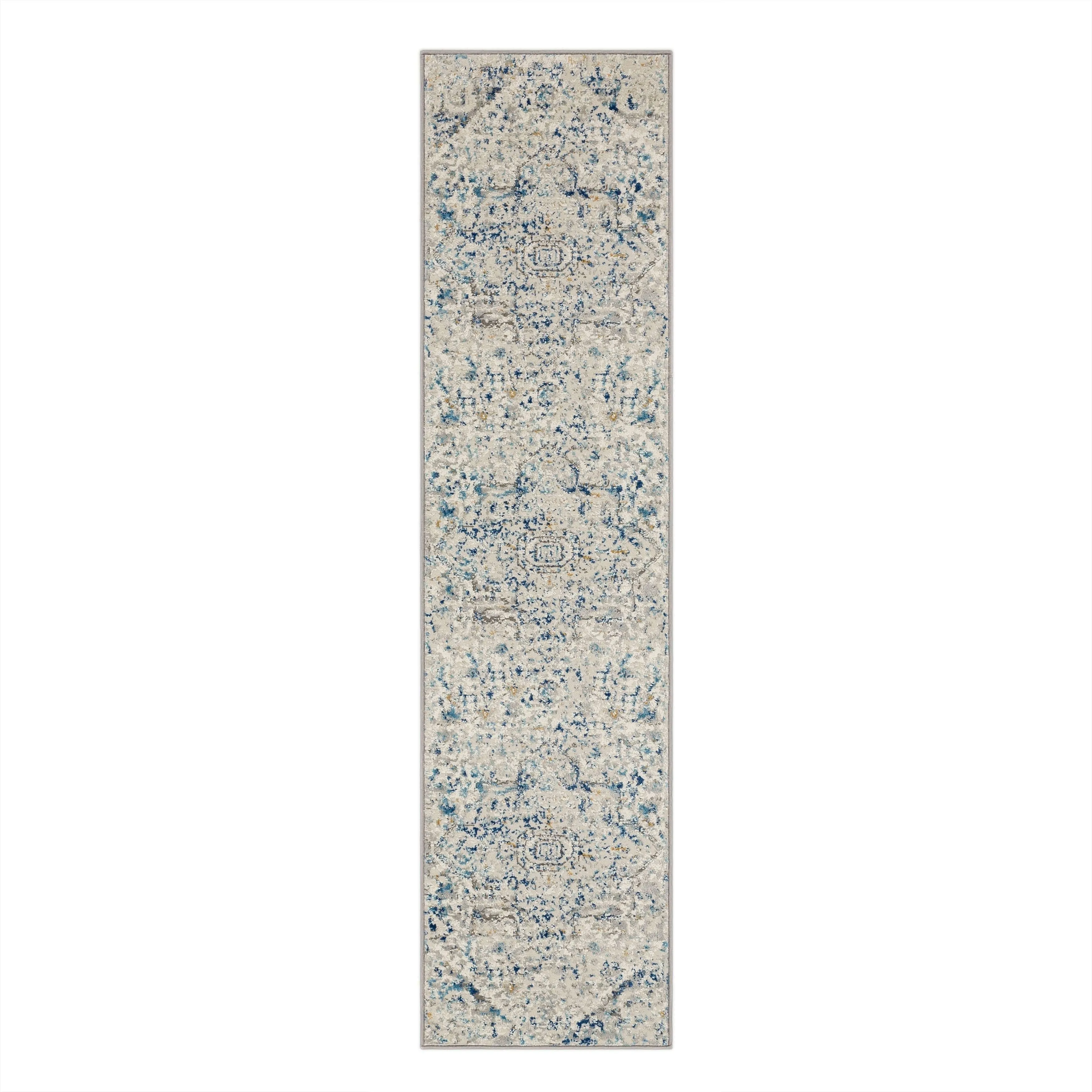 Mohawk Home Paris Floral Ornamental Medallion Woven Area Rug
