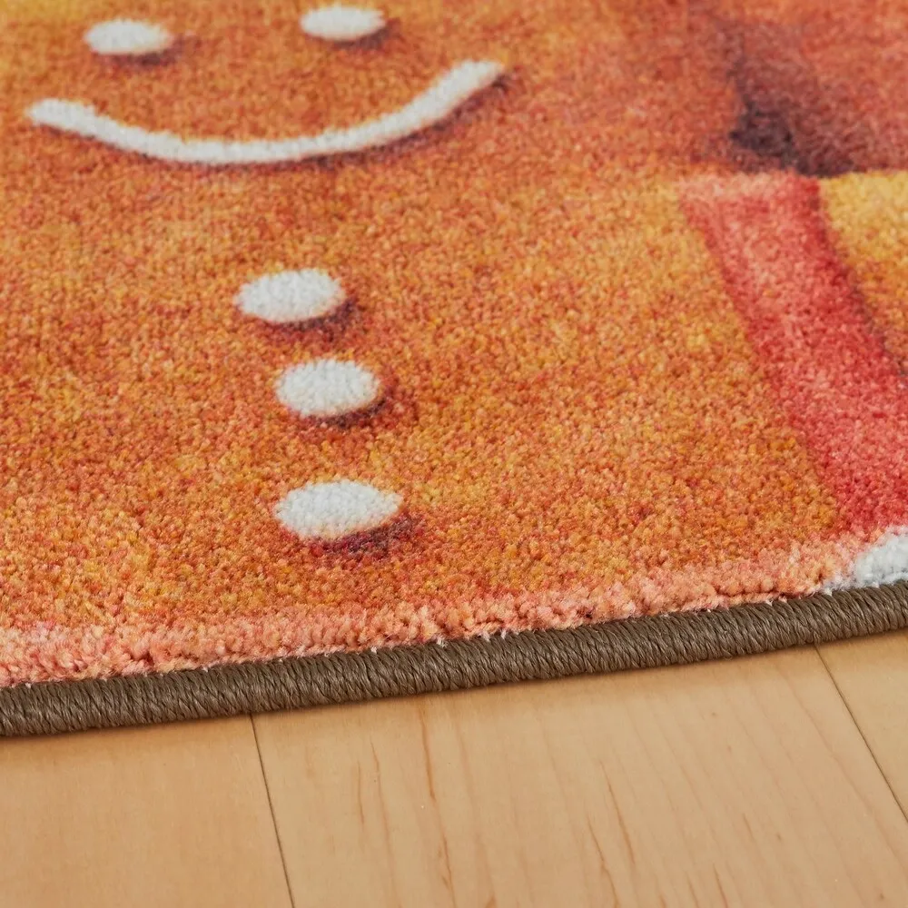 Mohawk Home Prismatic Holiday Cookies Kitchen Mat - 2'6 x 4'2