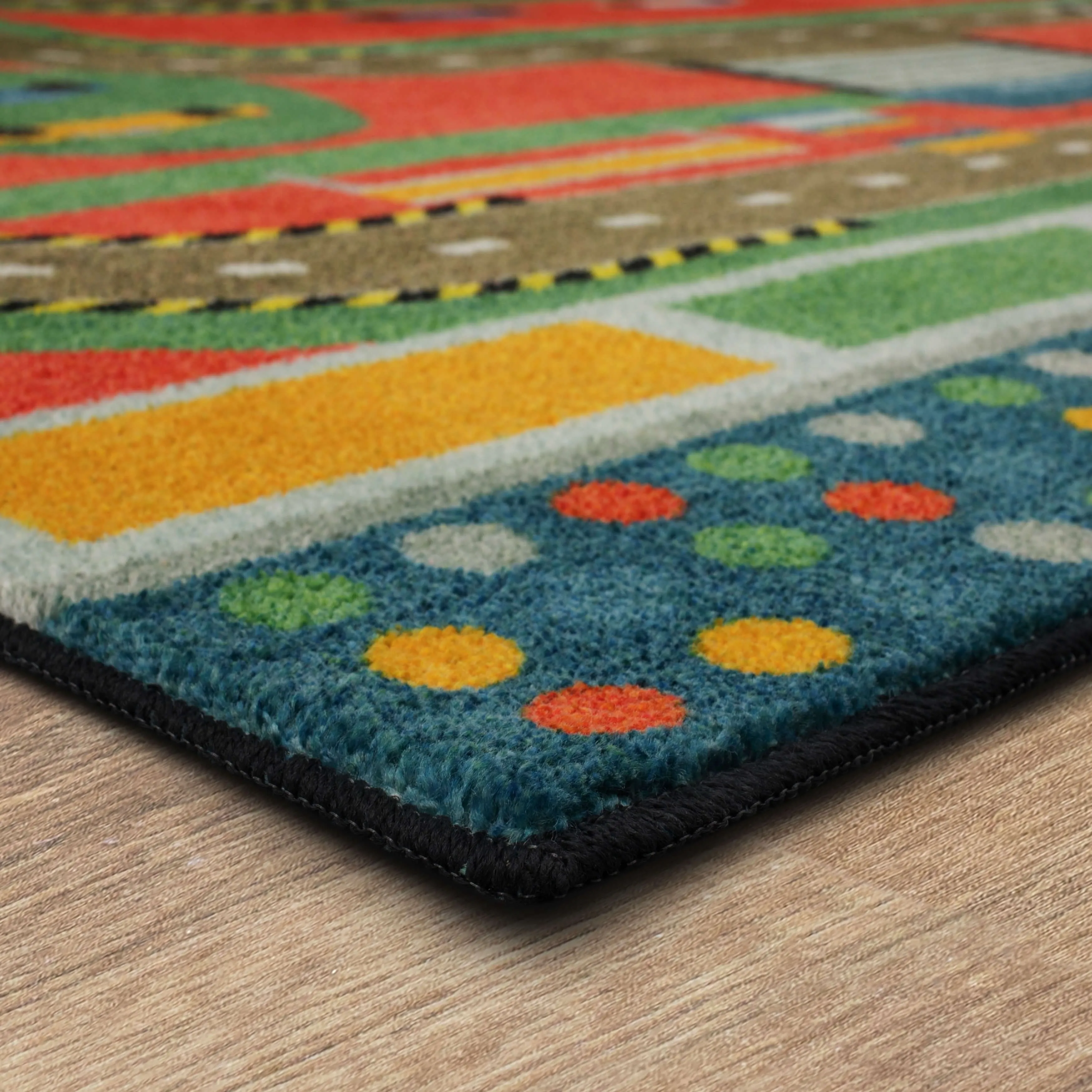 Mohawk Home Race Track Play Kids Area Rug