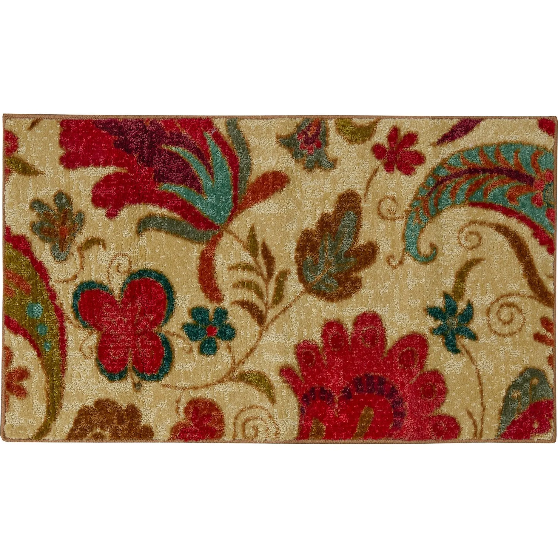 Mohawk Home Strata Tropical Floral Paisley Area Rug