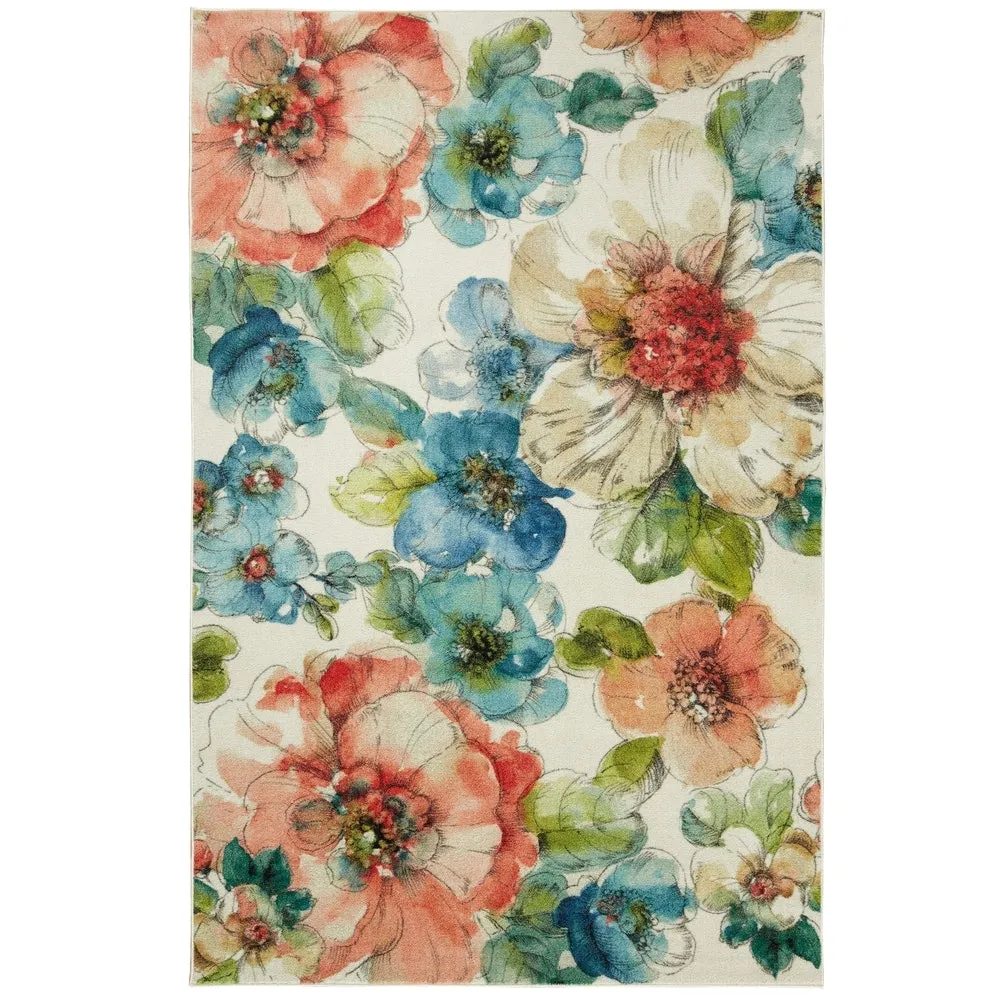 Mohawk Home Summer Bloom Floral Area Rug
