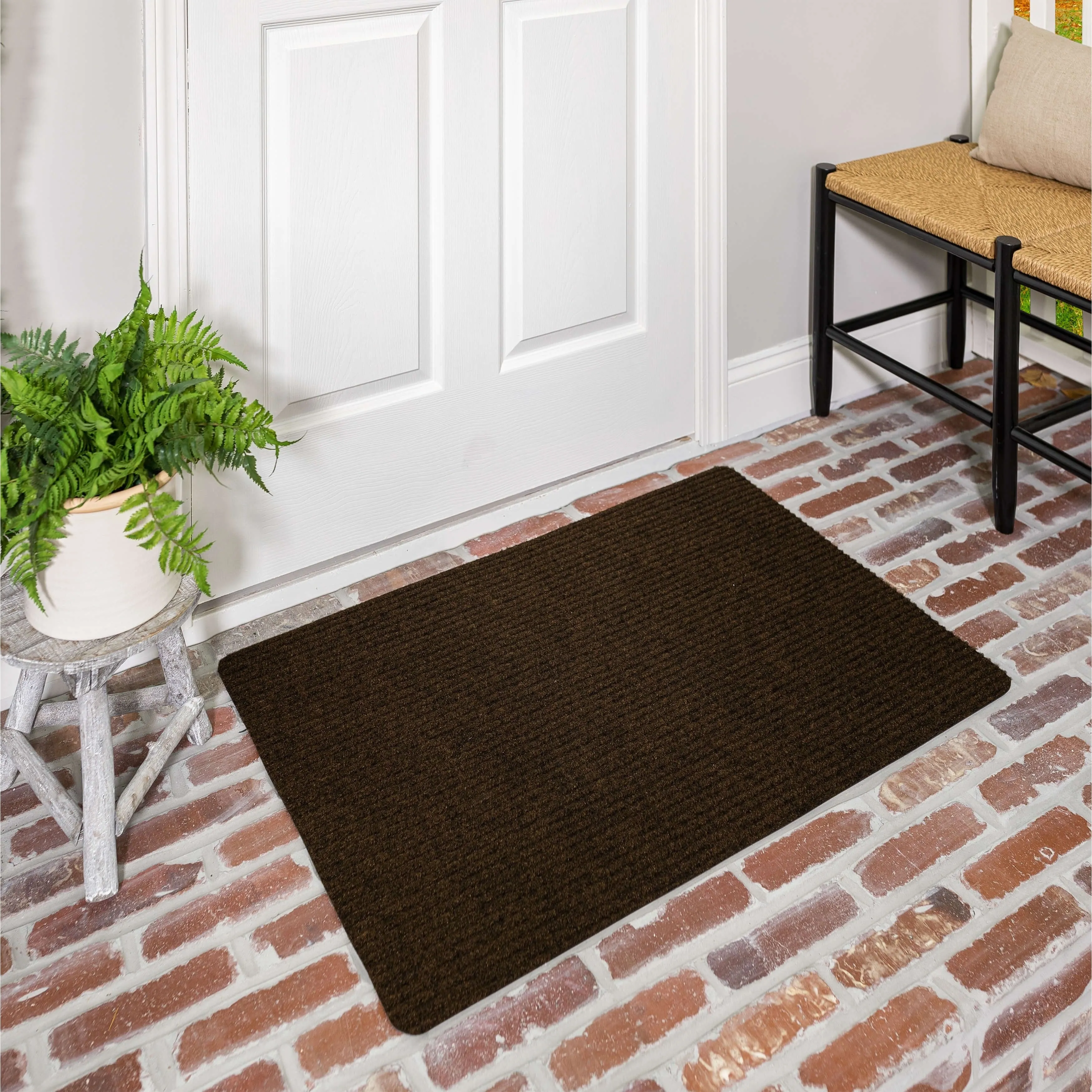 Mohawk Home Utility Floor Mat for Garage. Entryway. Porch. and Laundry Room