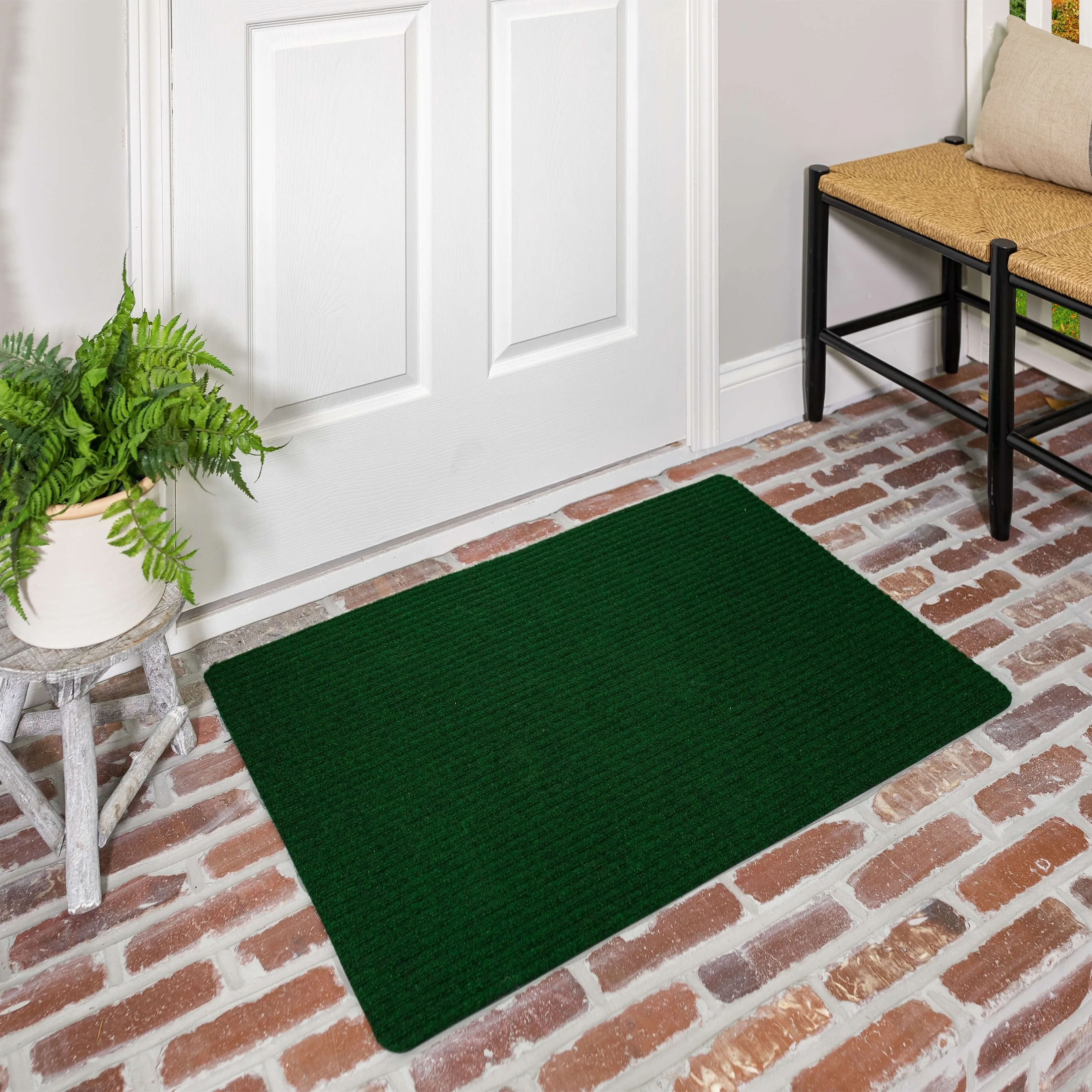 Mohawk Home Utility Floor Mat for Garage. Entryway. Porch. and Laundry Room