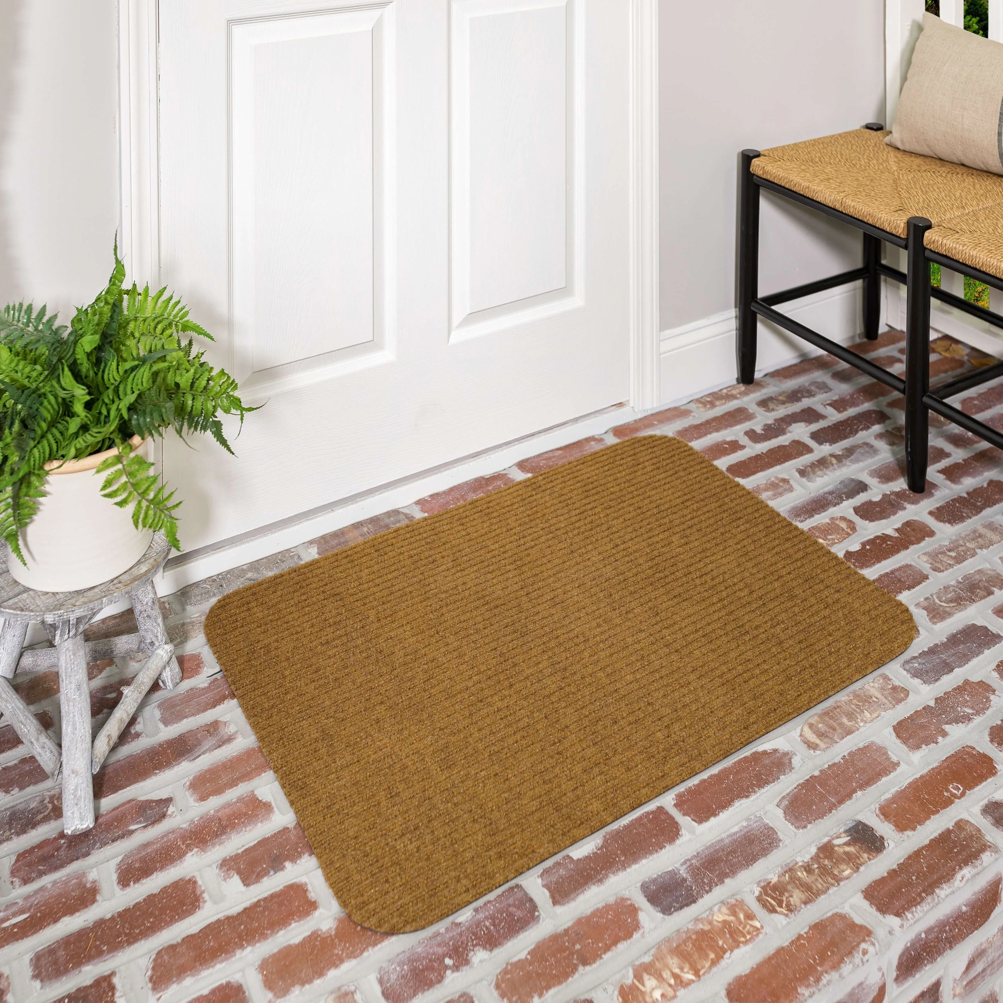 Mohawk Home Utility Floor Mat for Garage. Entryway. Porch. and Laundry Room