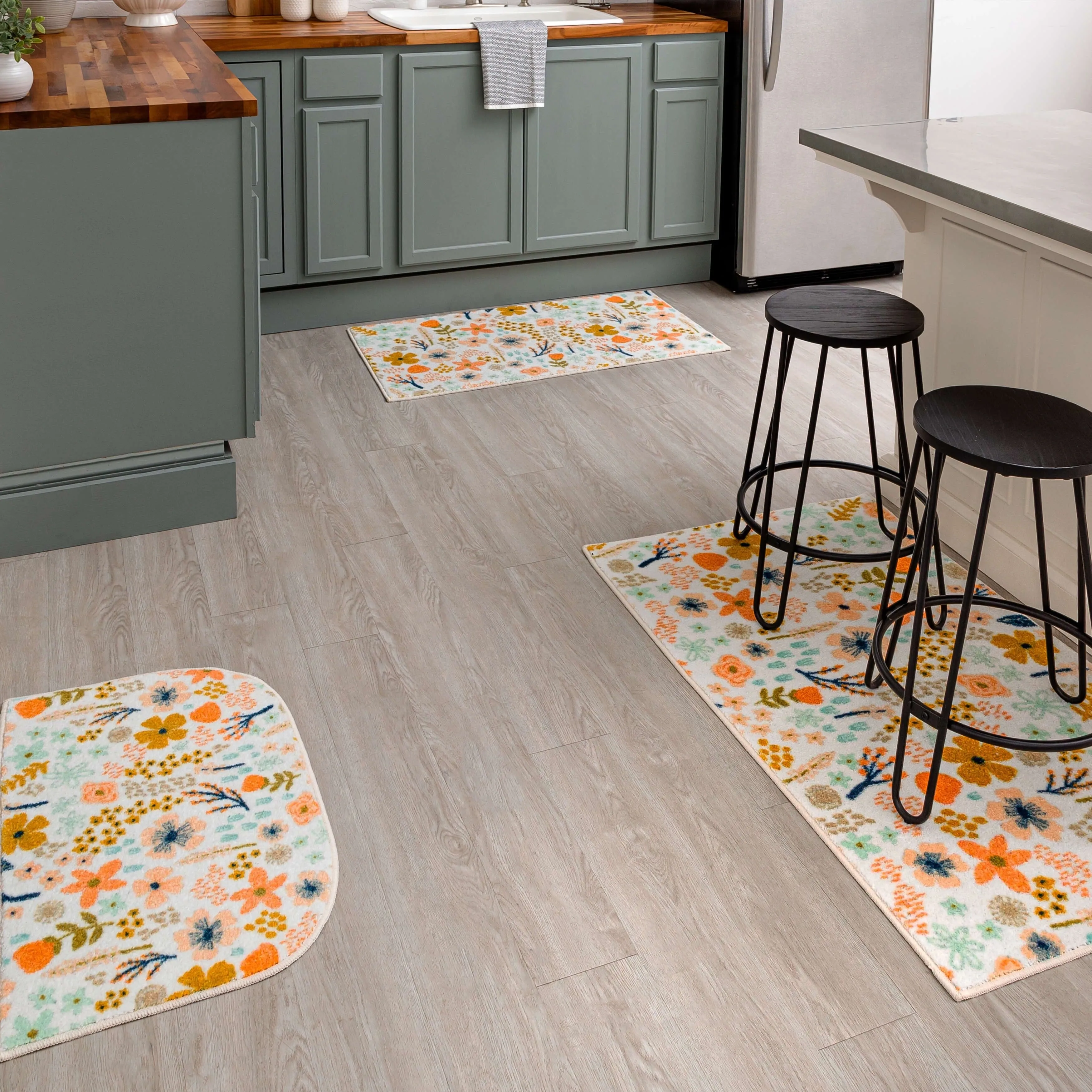 Mohawk Home Whimsy Floral Kitchen Mat