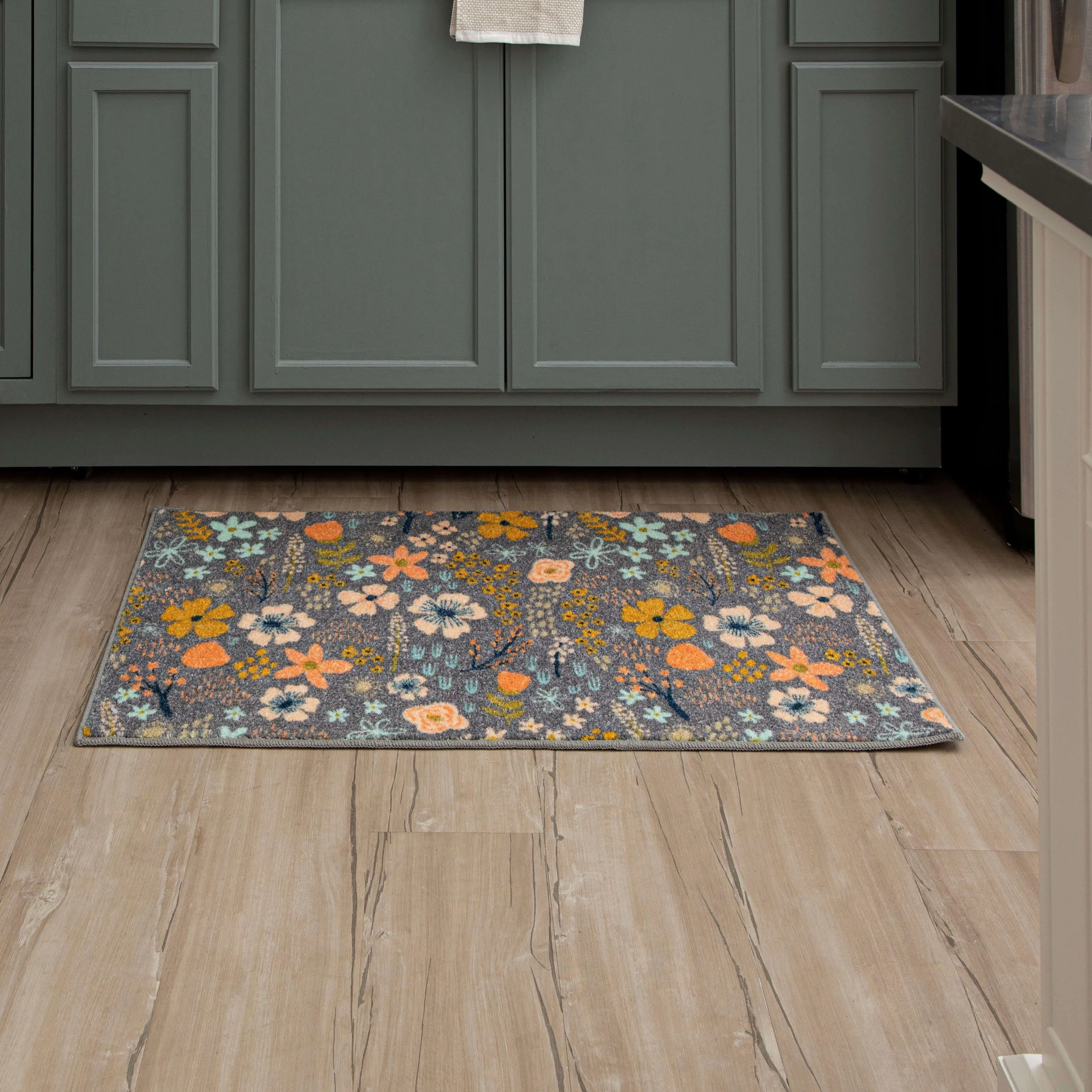 Mohawk Home Whimsy Floral Kitchen Mat