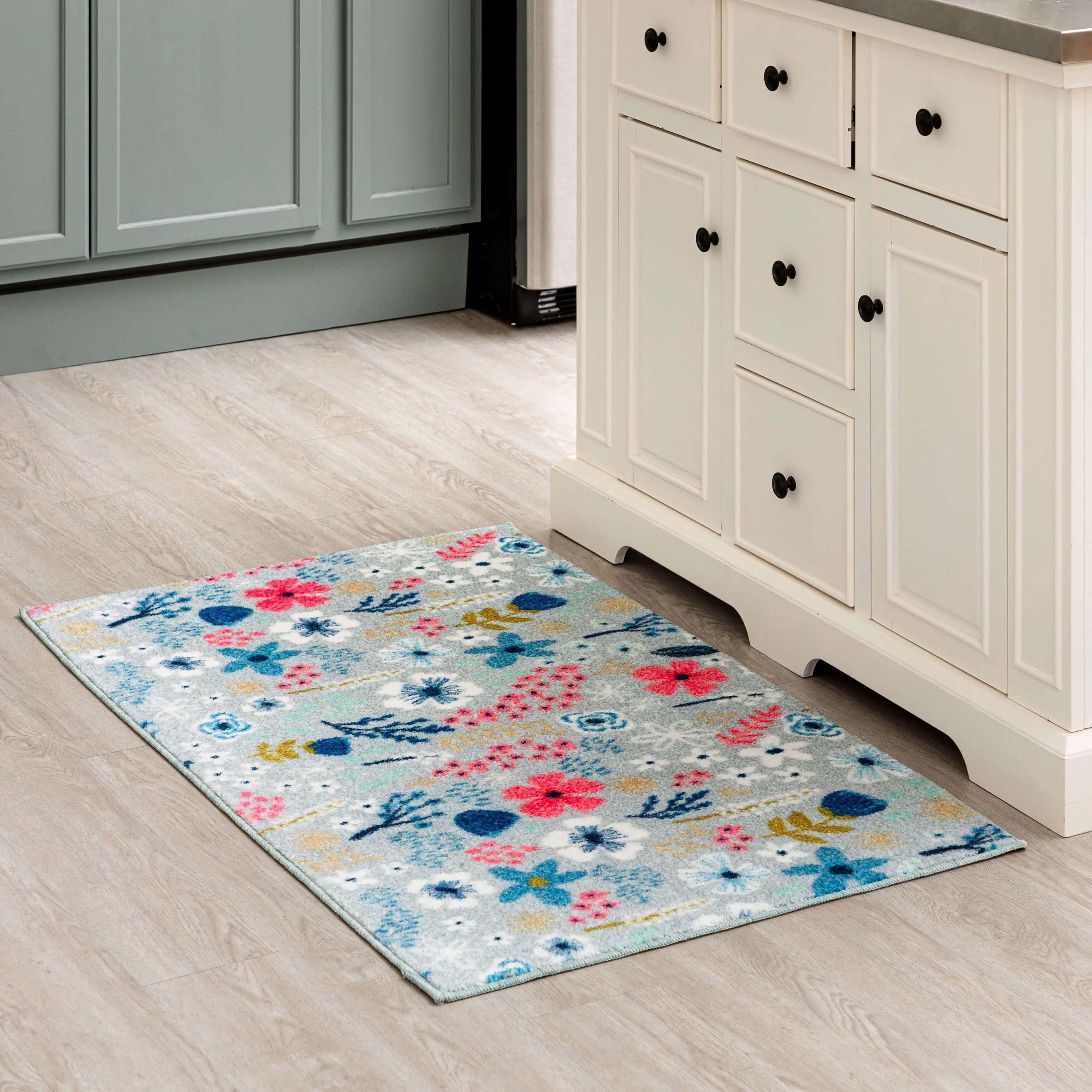 Mohawk Home Whimsy Floral Kitchen Mat
