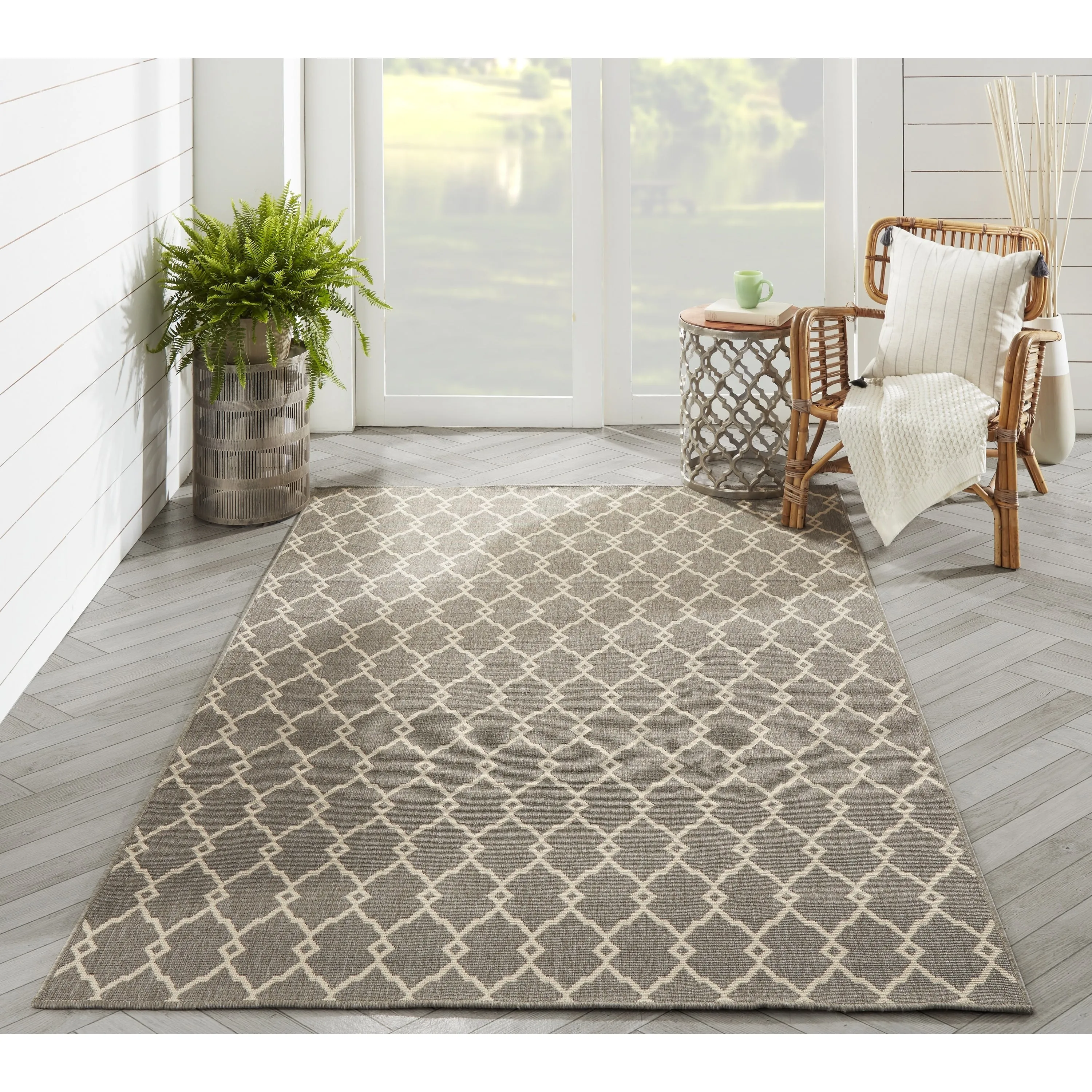 Momeni Baja Trellis Indoor Outdoor Rug