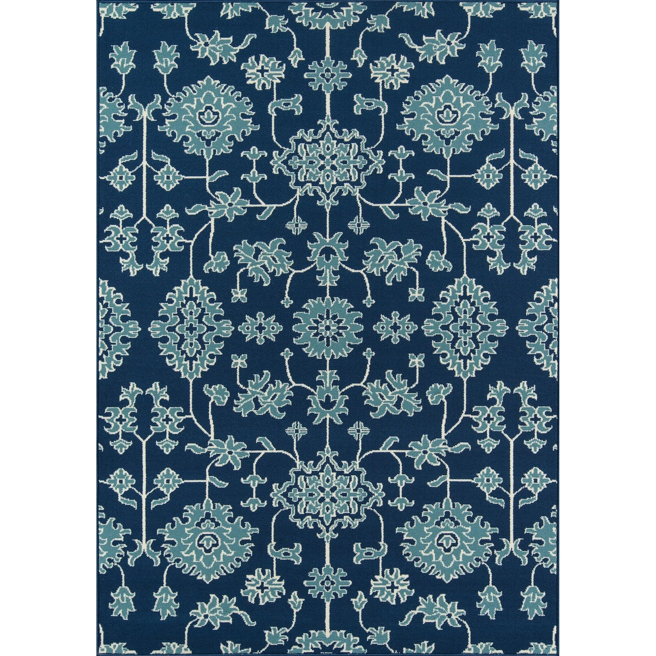 Momeni Baja Updated Traditional Indoor Outdoor Area Rug