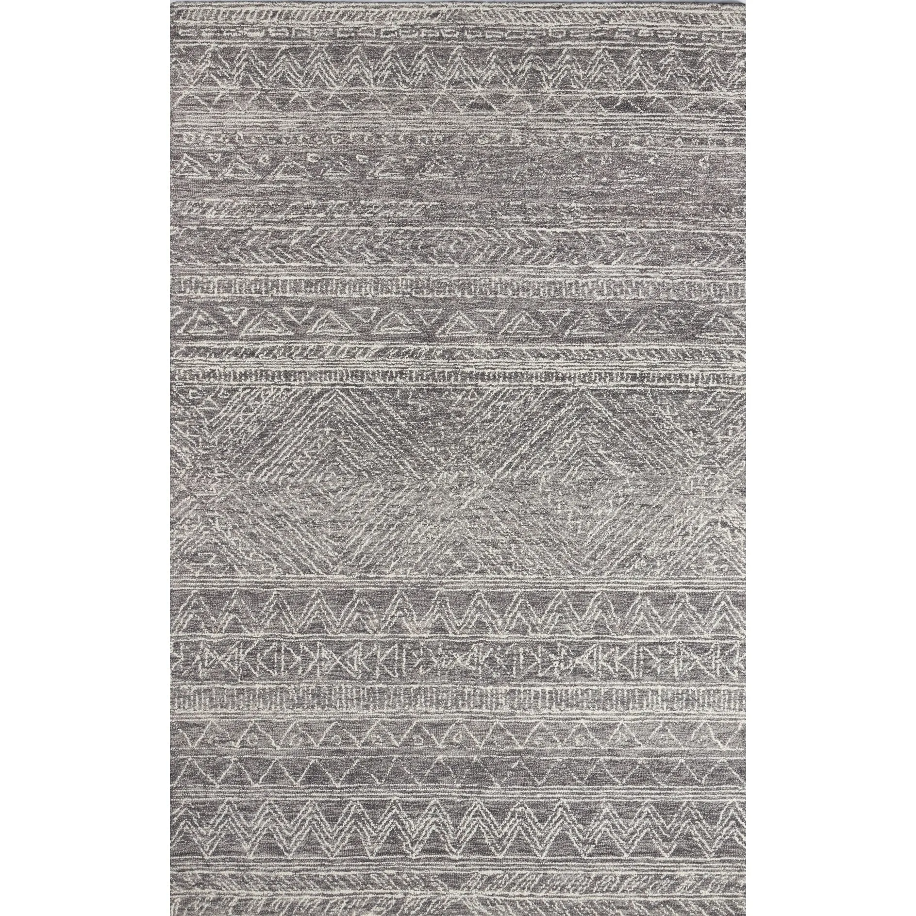 Momeni Mallorca Hand-hooked Geometric Wool Area Rug