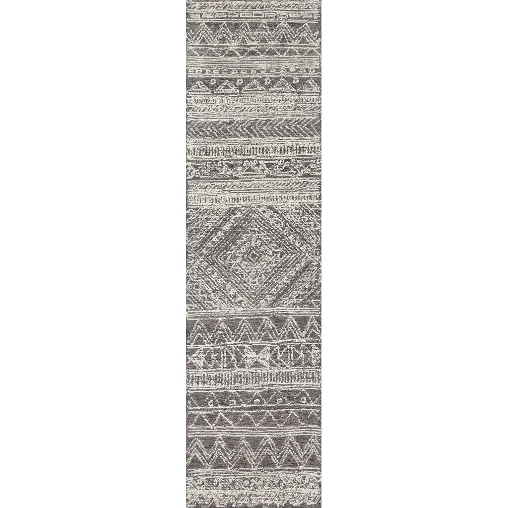 Momeni Mallorca Hand-hooked Geometric Wool Area Rug